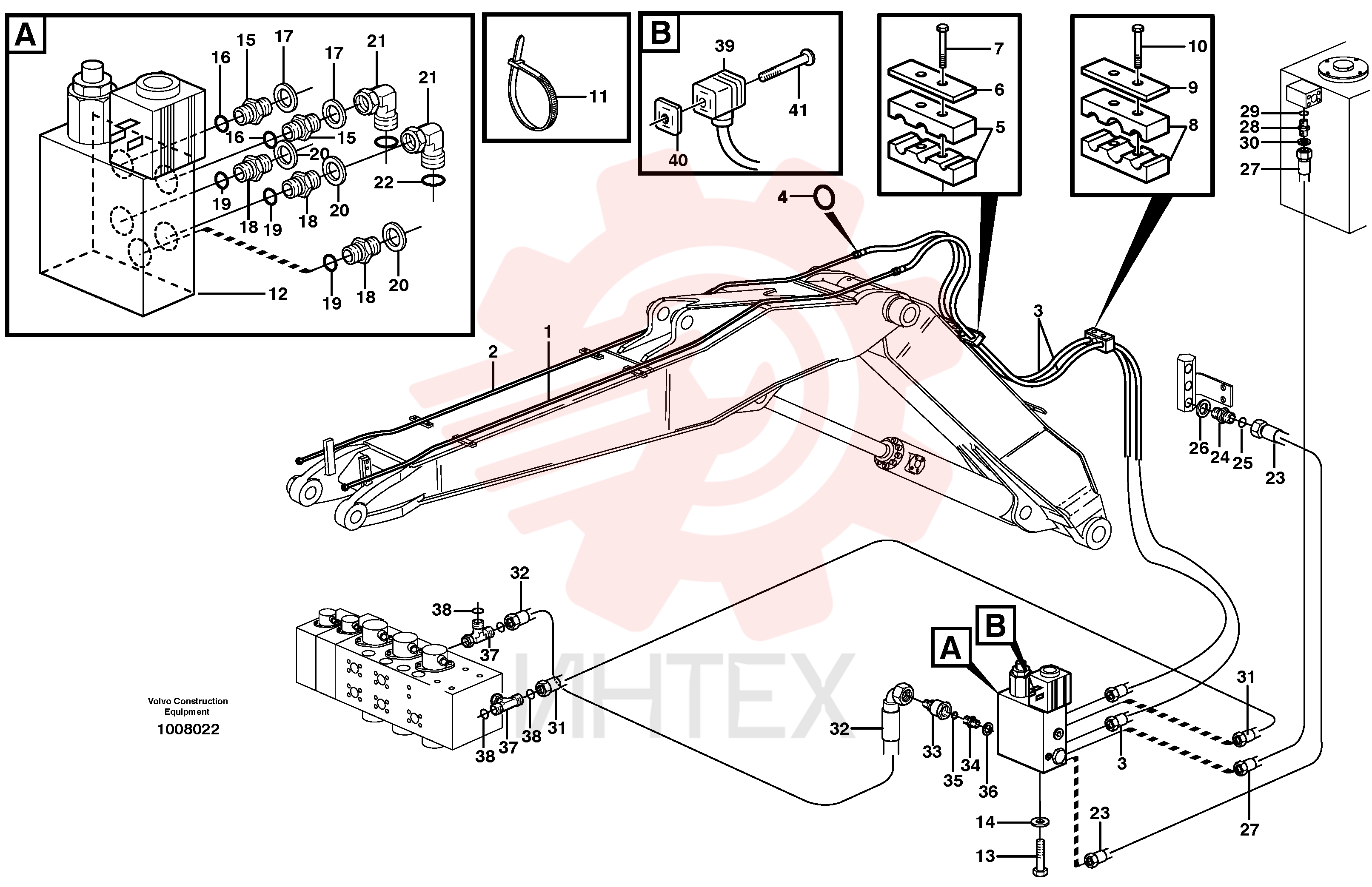 Tube Assembly VOE 14380312