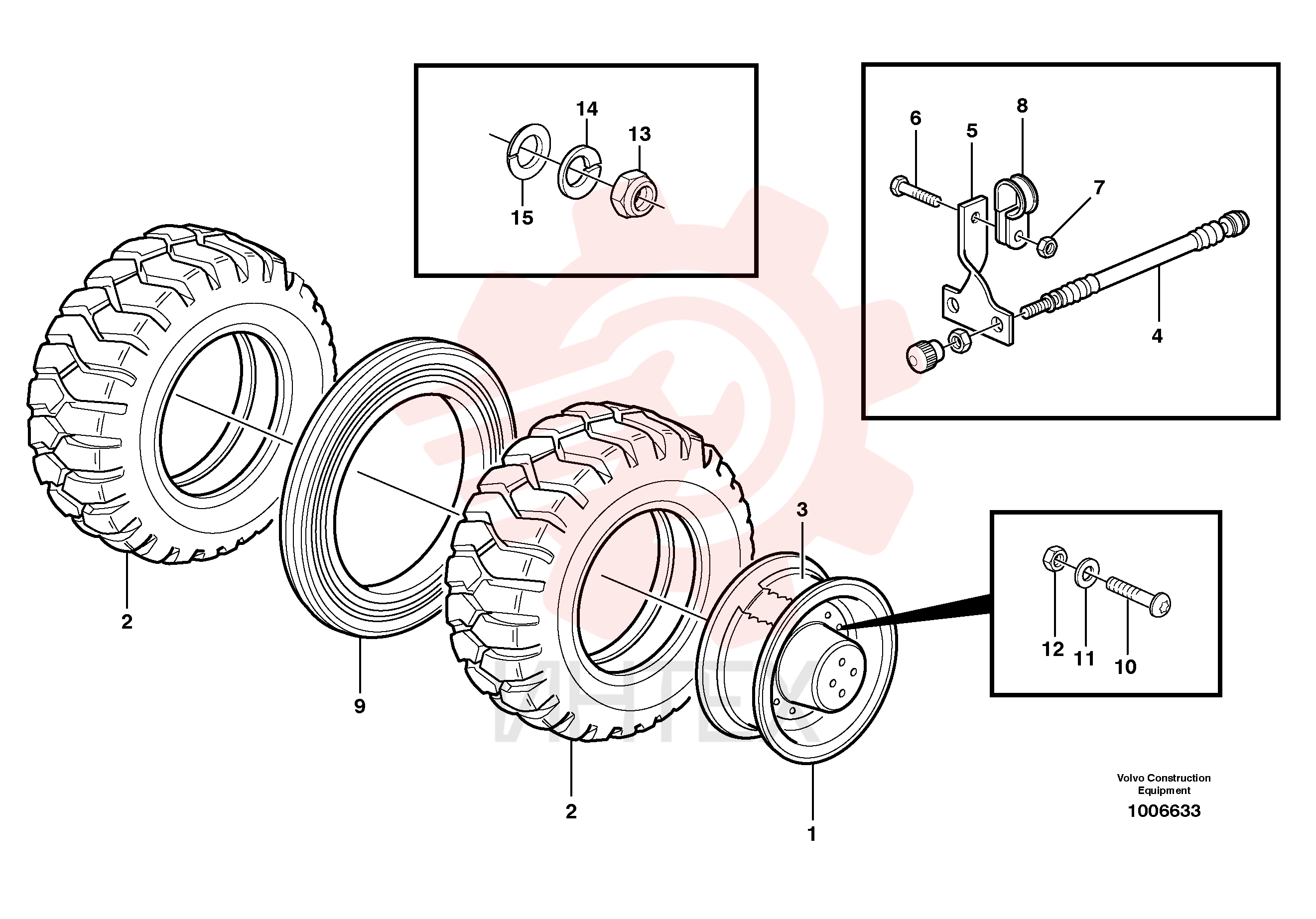 Wheel VOE 14314008