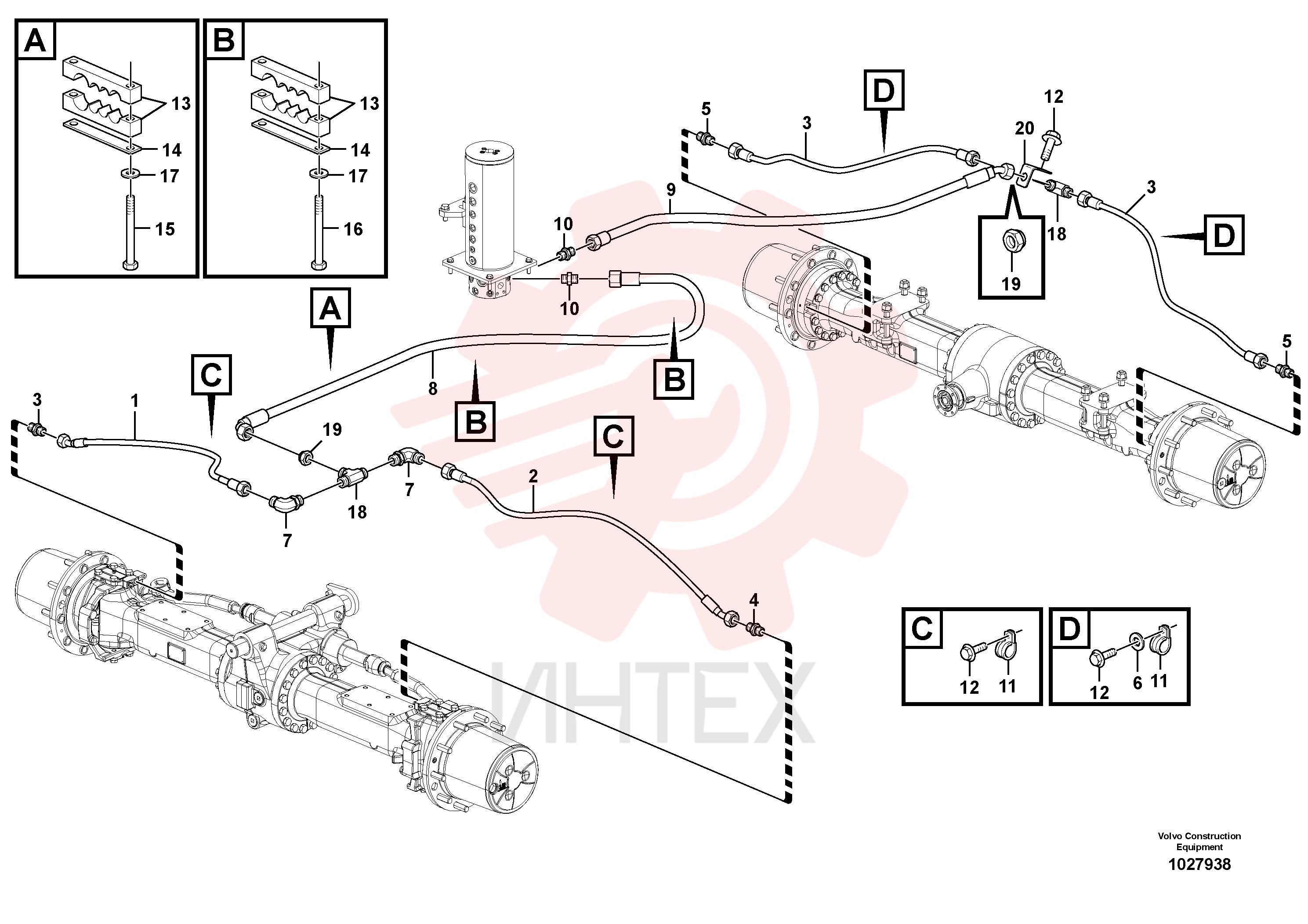 Шланг VOE 14617196
