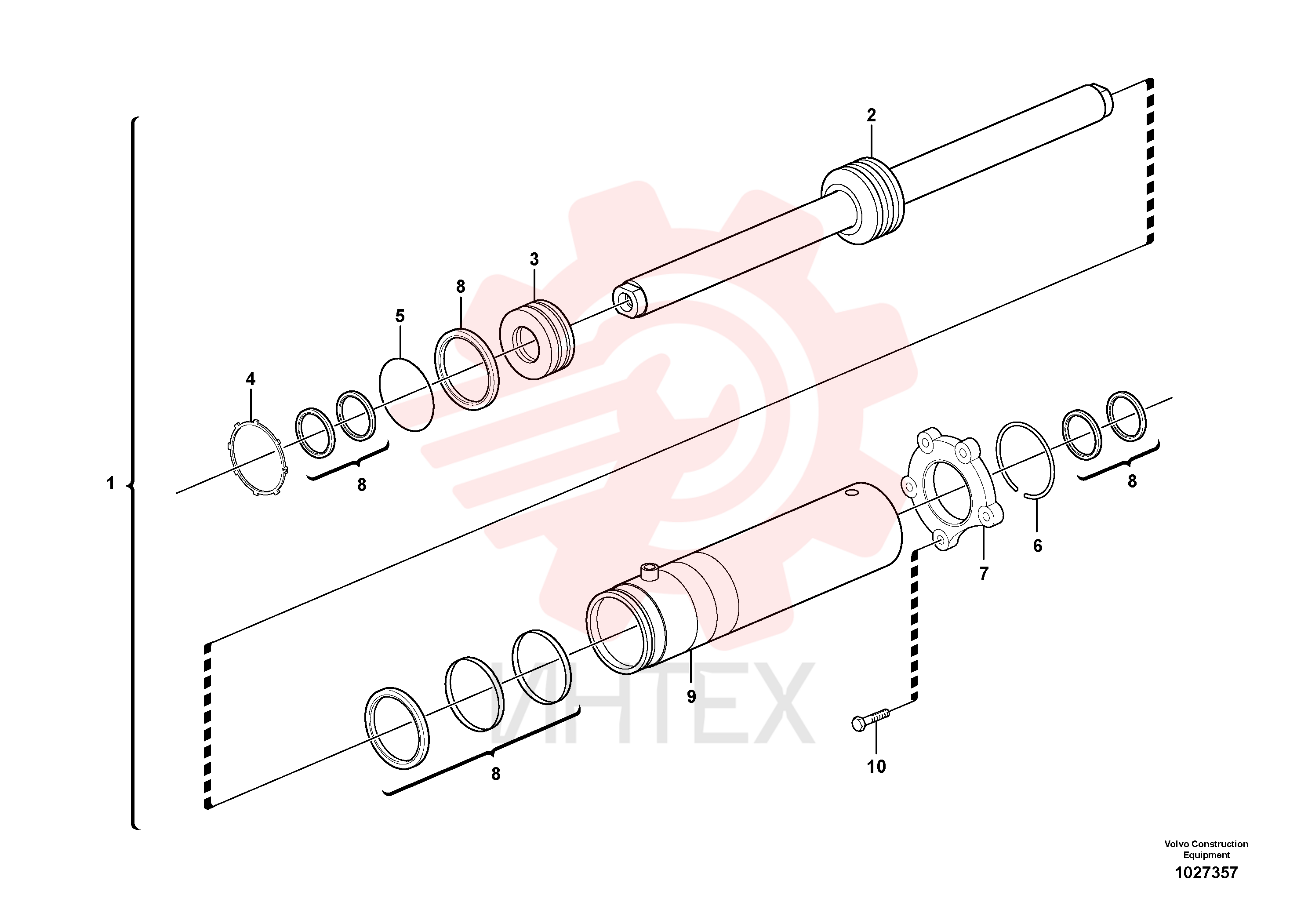 Strg Cylinder VOE 14558943
