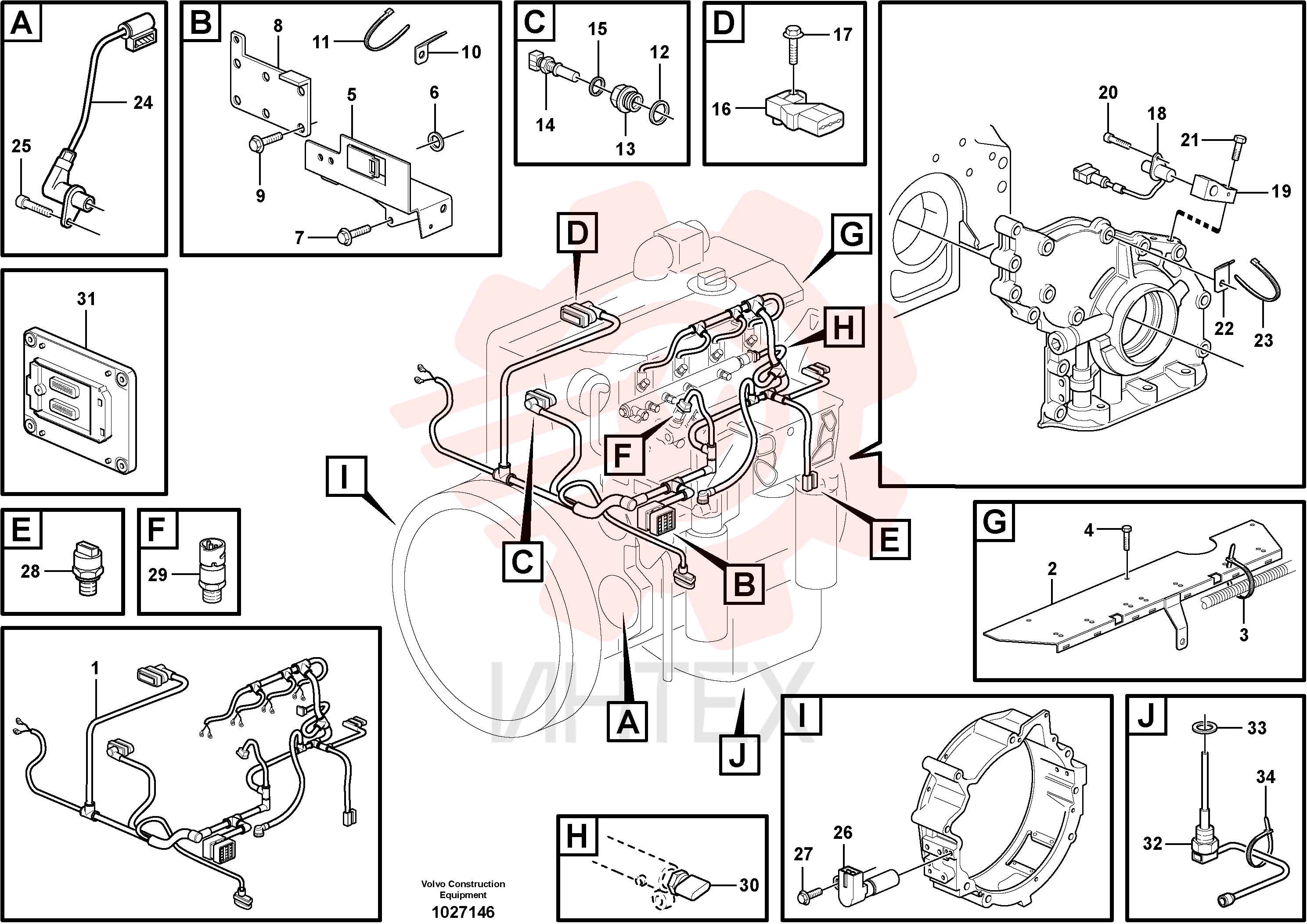 Wiring Harness VOE 21024841