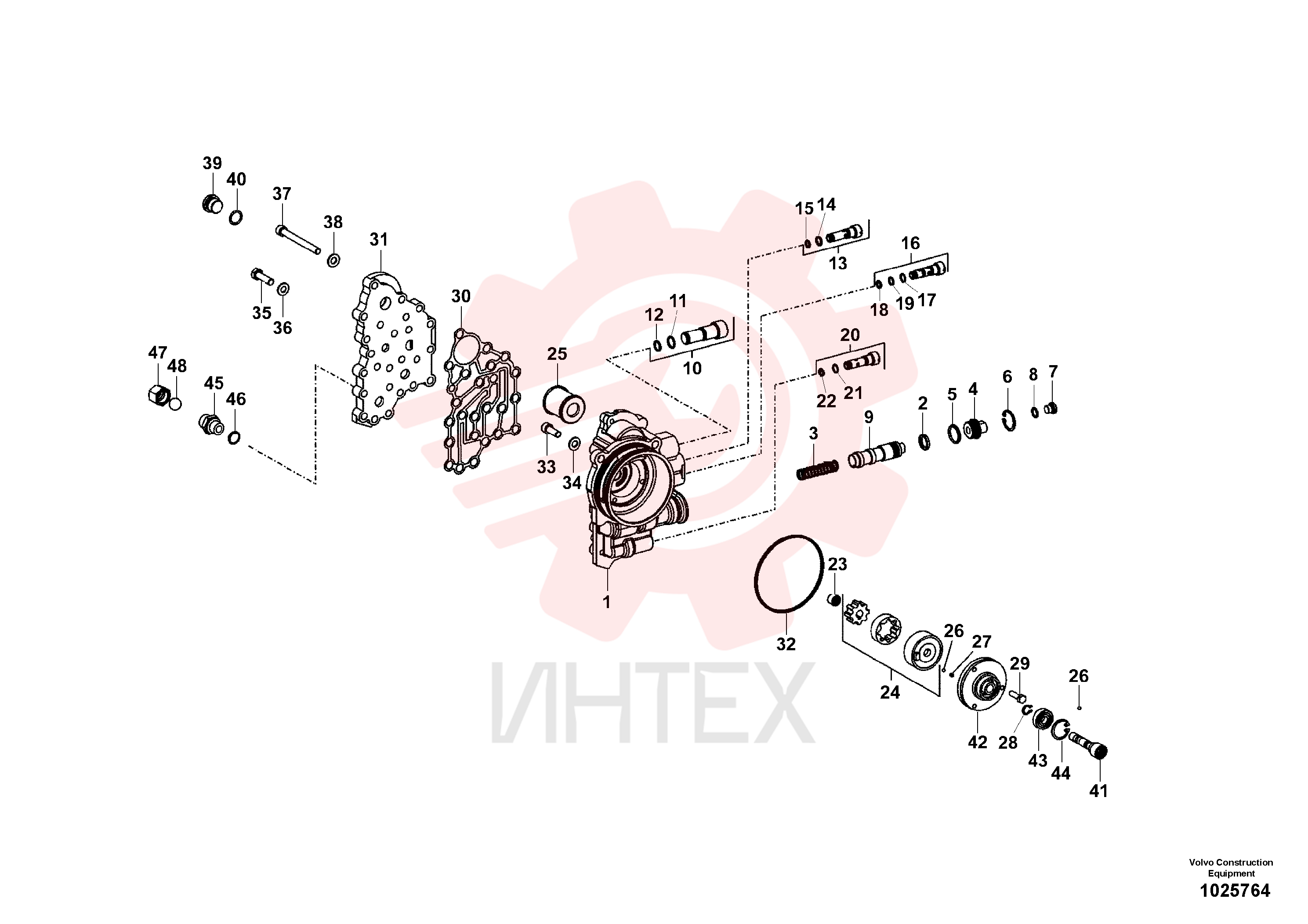Gear selector box