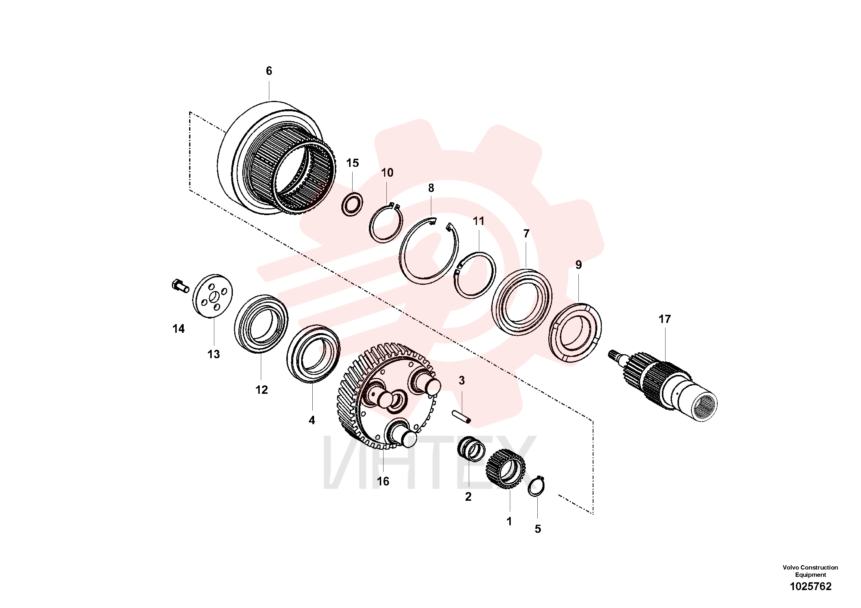 Gear selector box