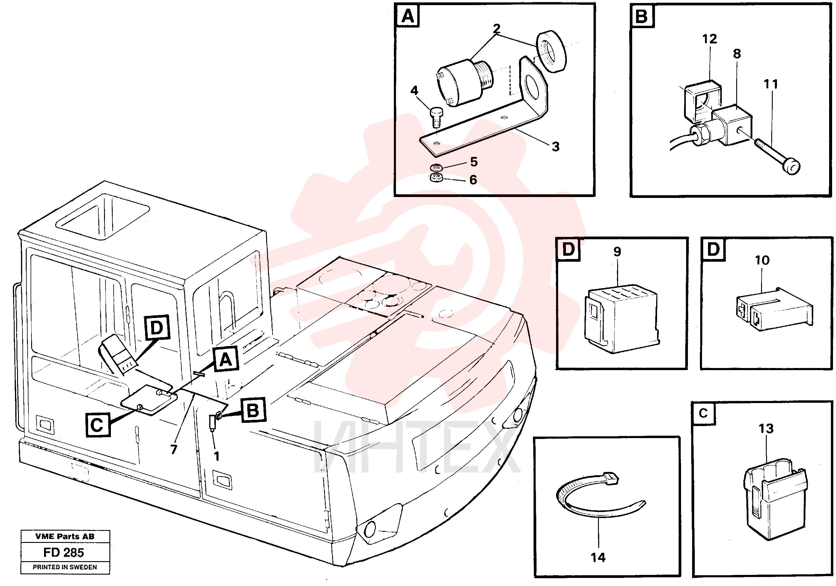 Cable terminal VOE 949489 (2)