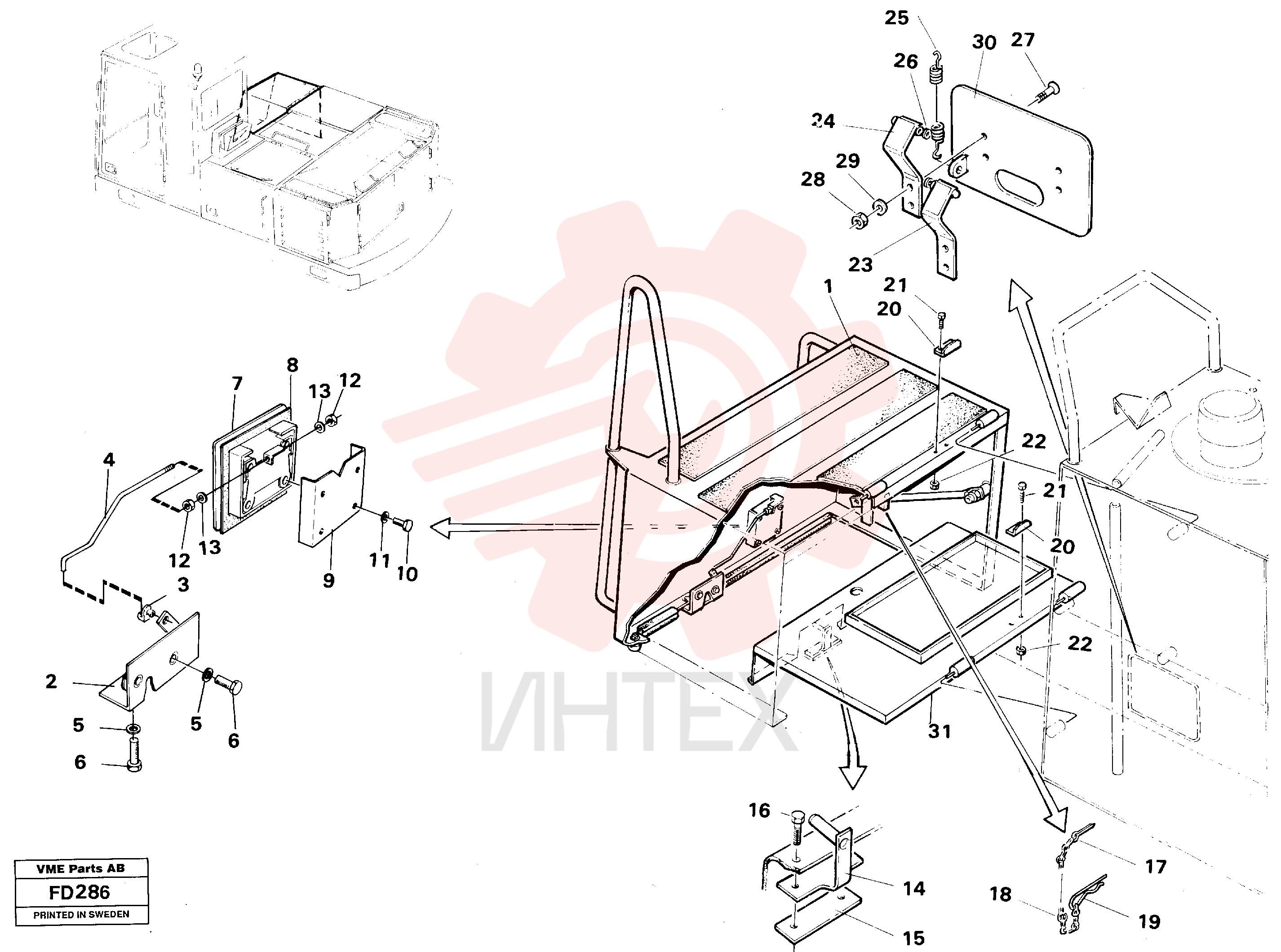 Casing VOE 14251304