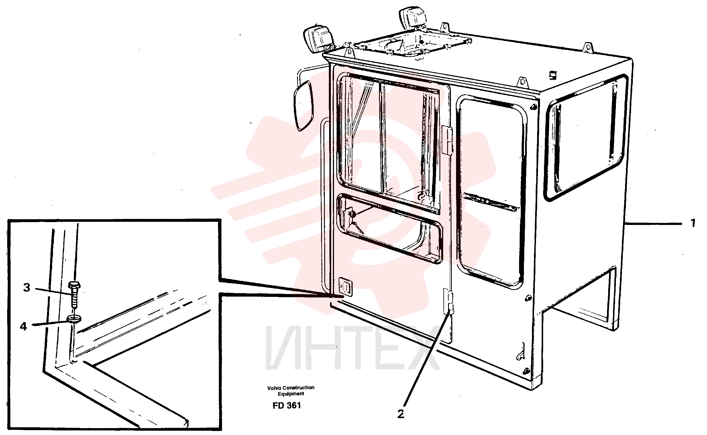 Driver's Cab VOE 14243500