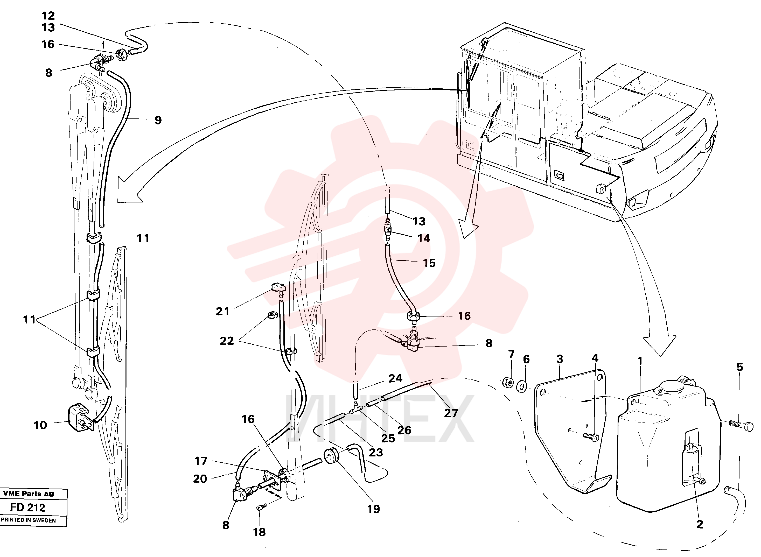Fluid reservoir VOE 14262795
