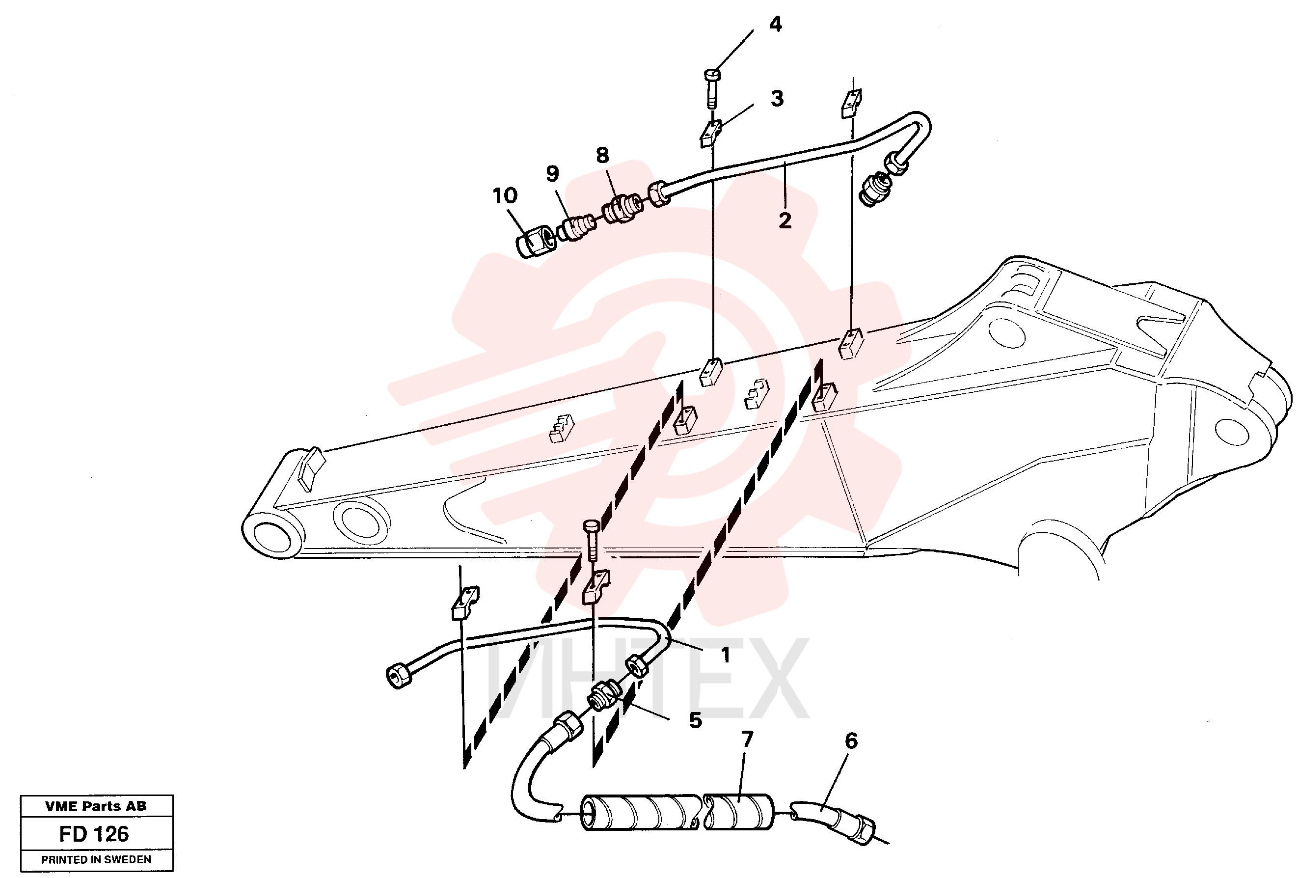 Hydraulic Hose VOE 14261815