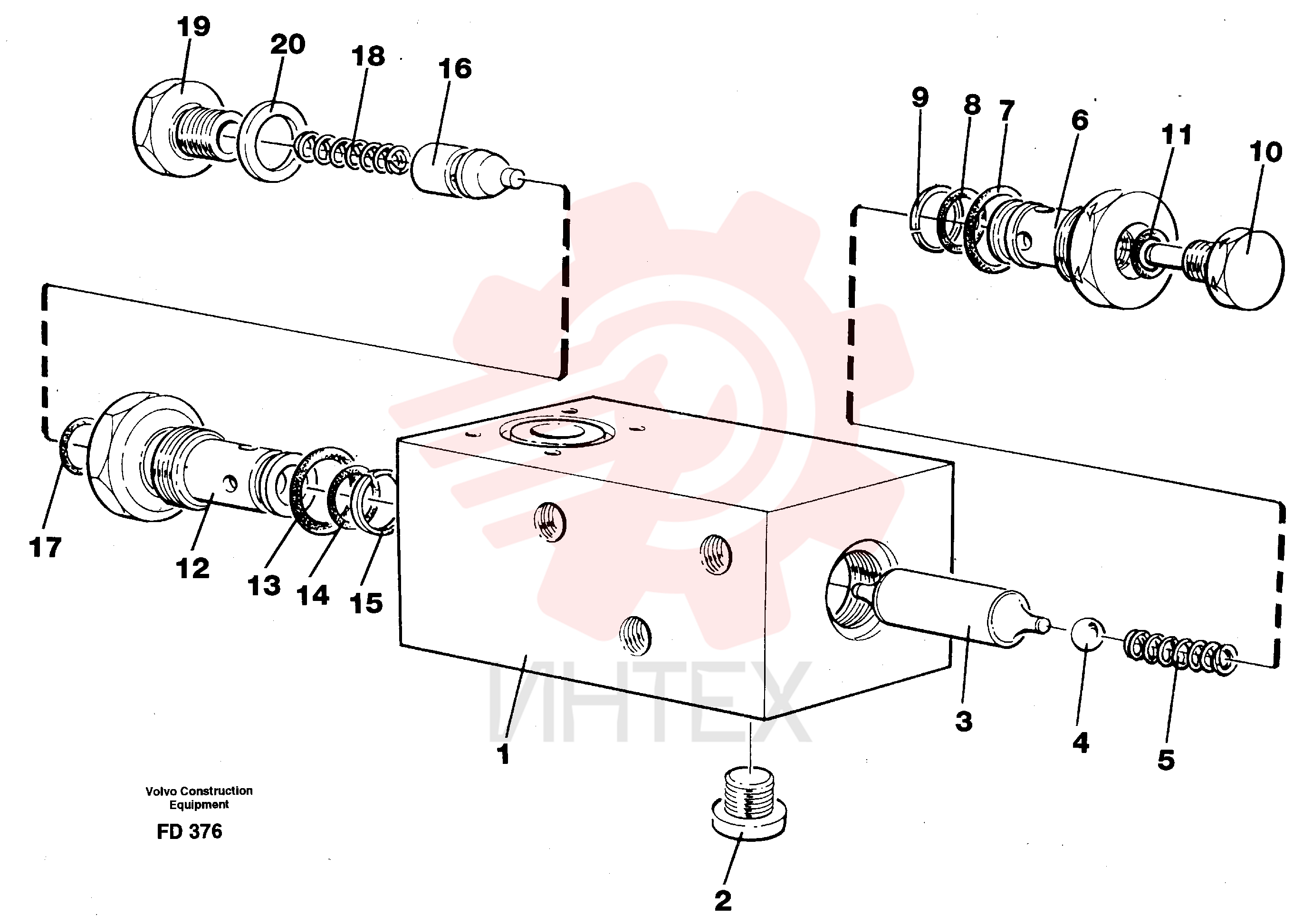 Hydraulic Lock VOE 14242622