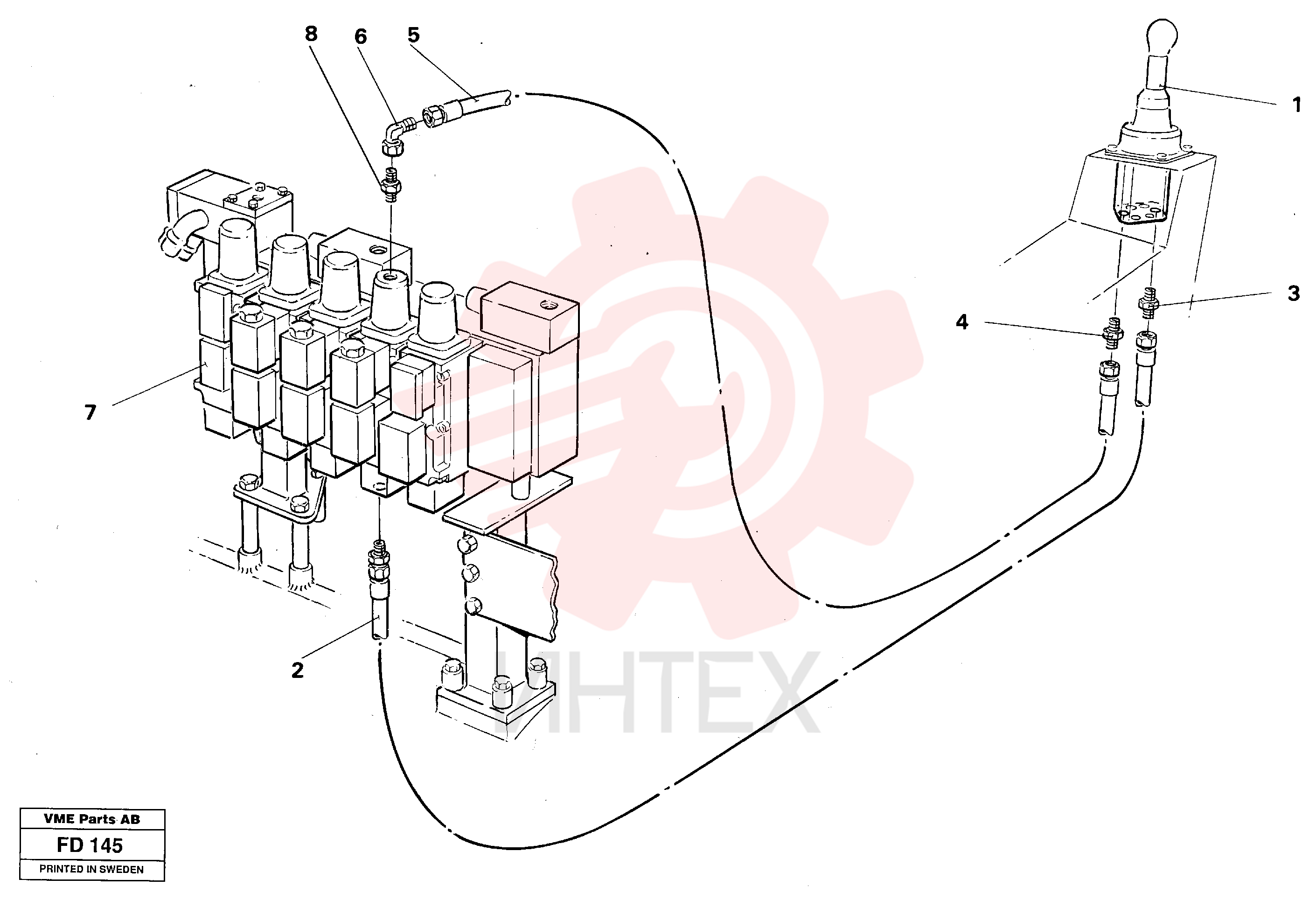 Marking strip VOE 14213114