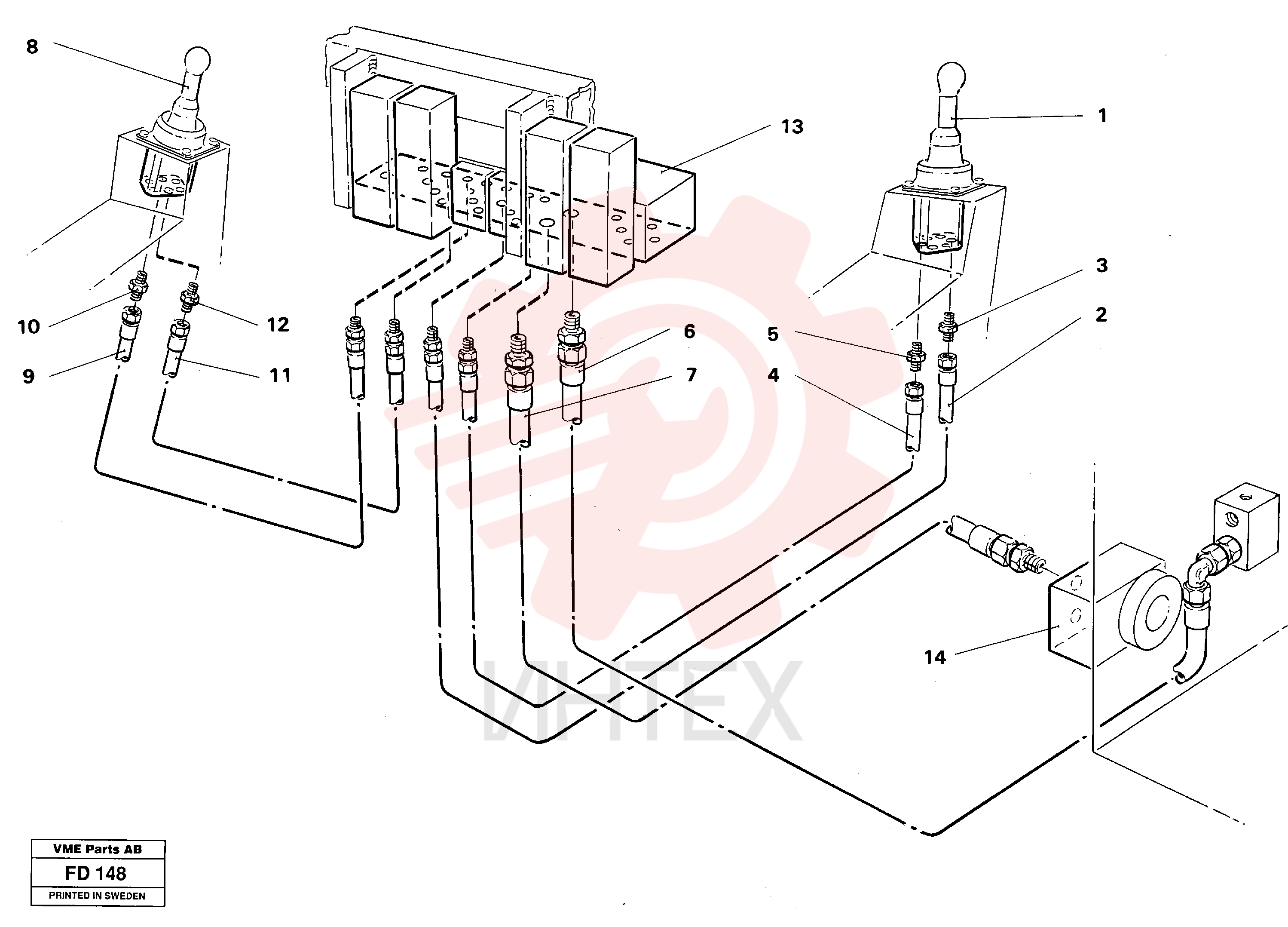 Marking strip VOE 14213121
