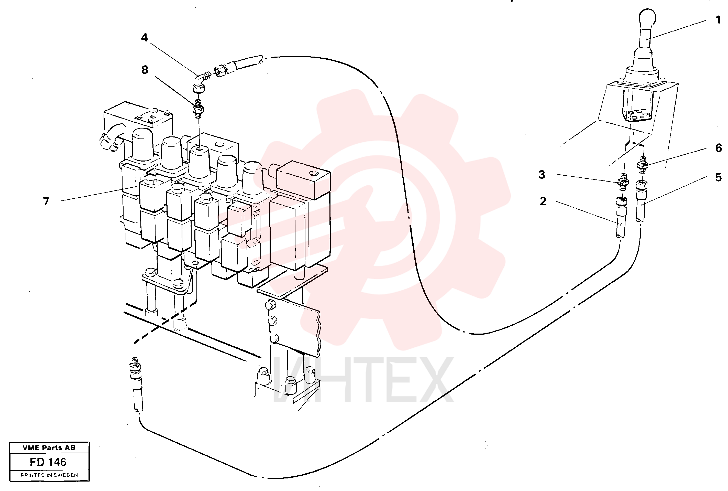 Marking strip VOE 14213126