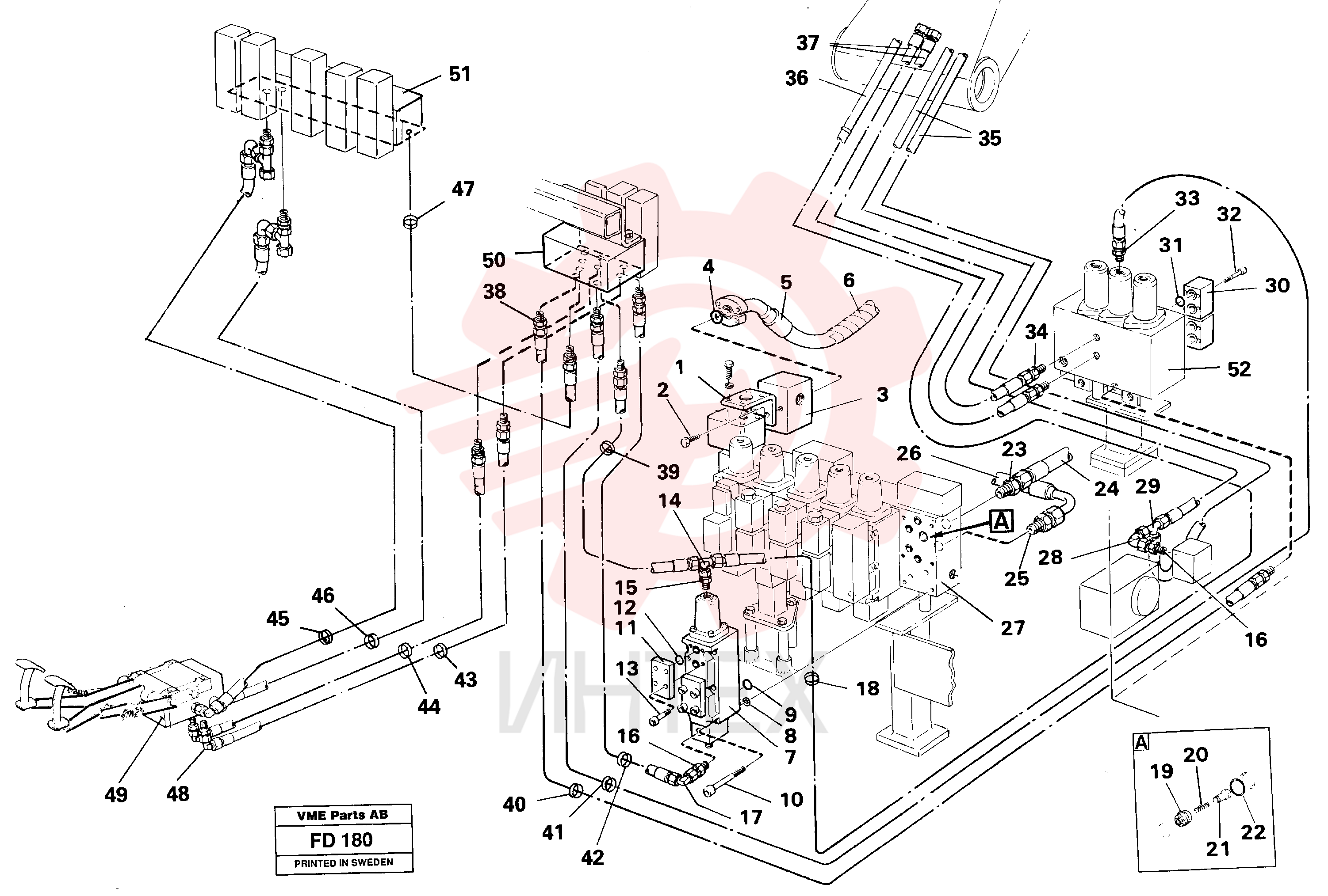 Pressure limiting valve VOE 14236021