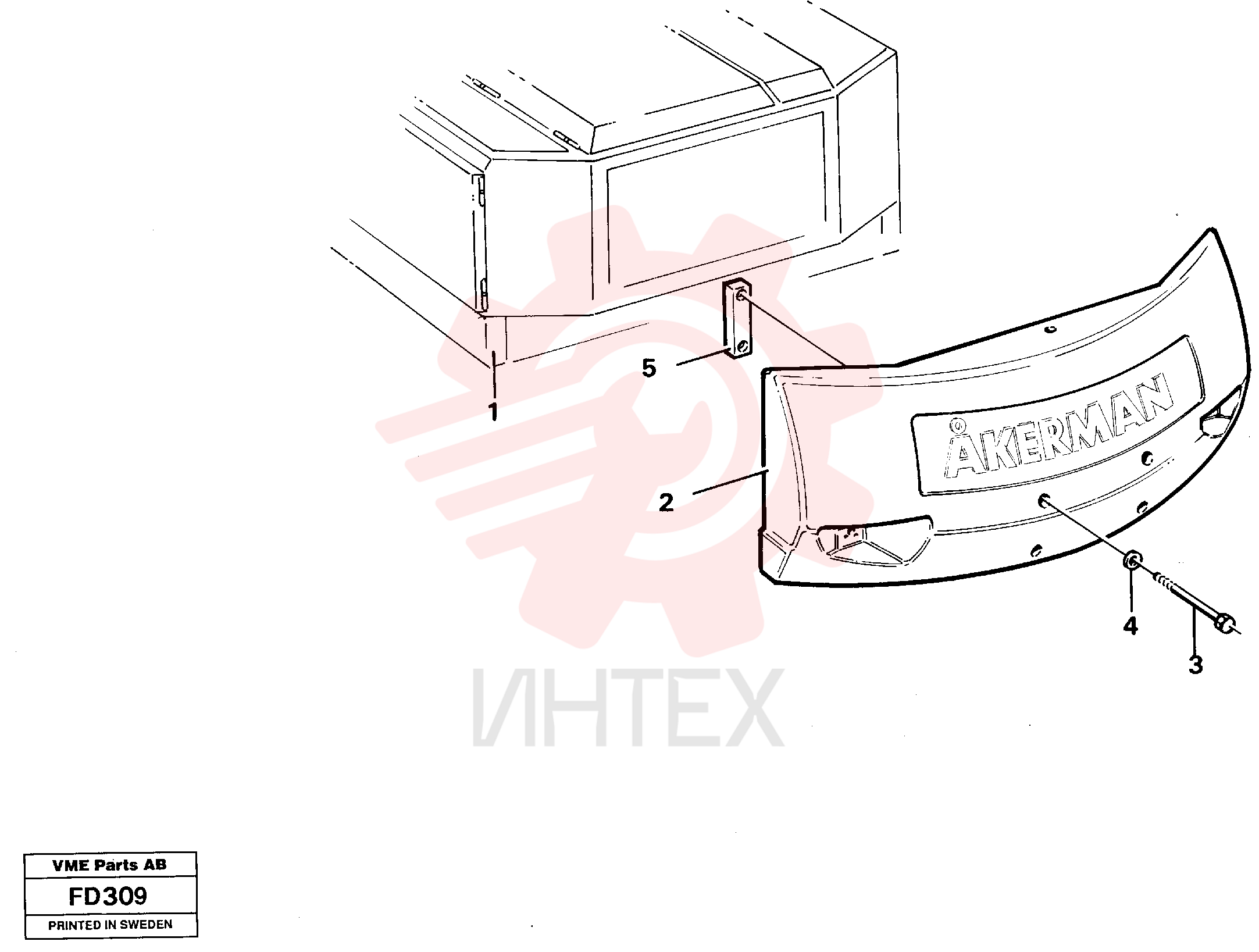 Противовес VOE 14258498