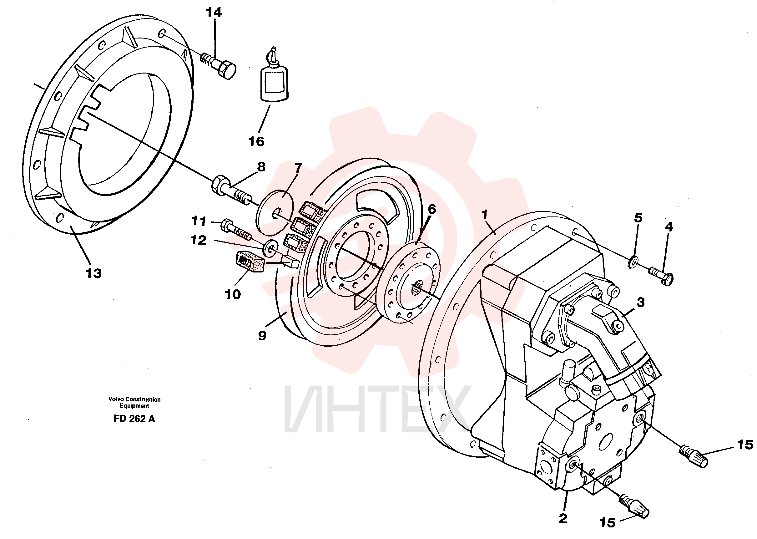Pump unit VOE 14257173
