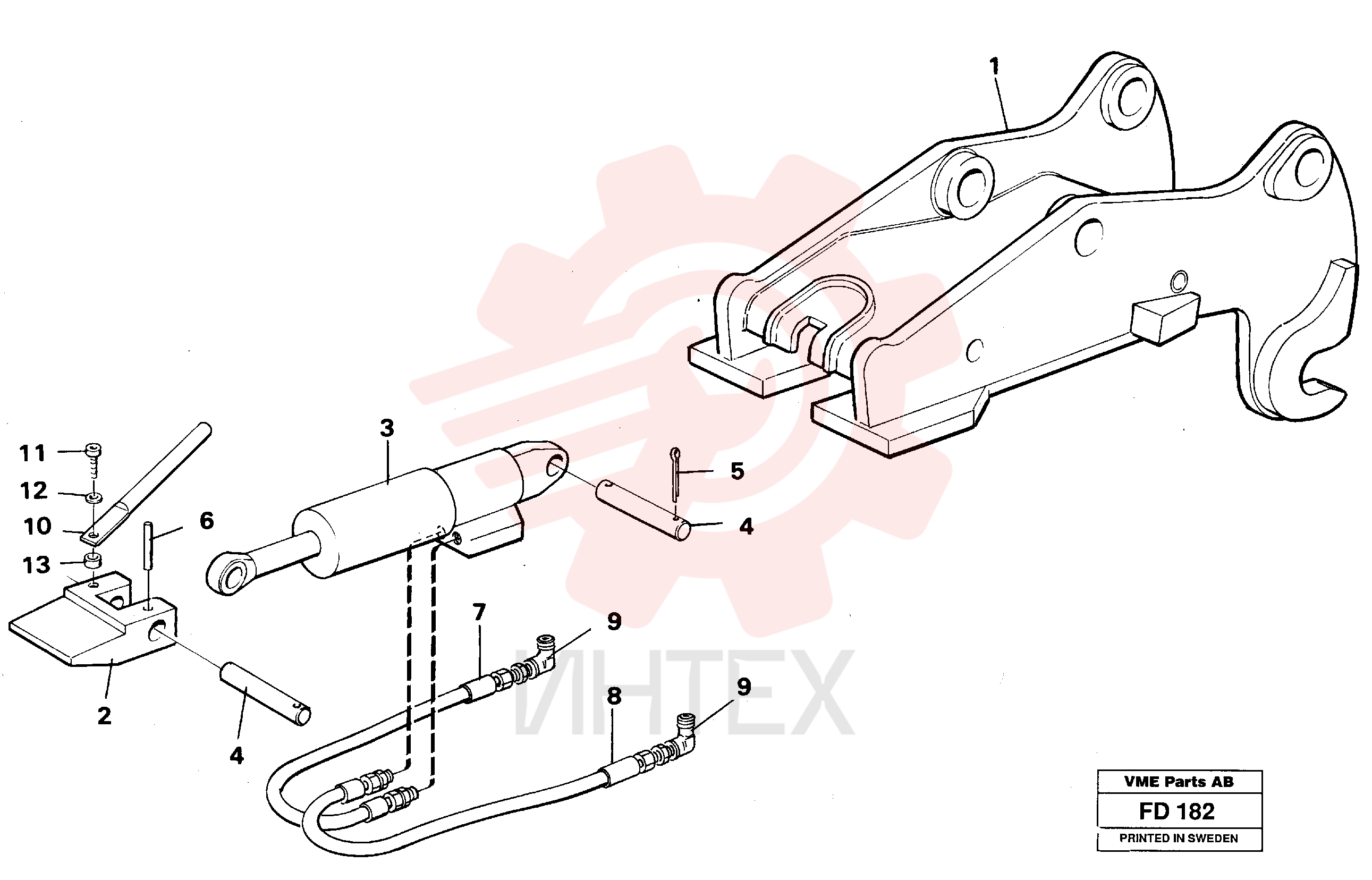 Quick attachment VOE 14261530