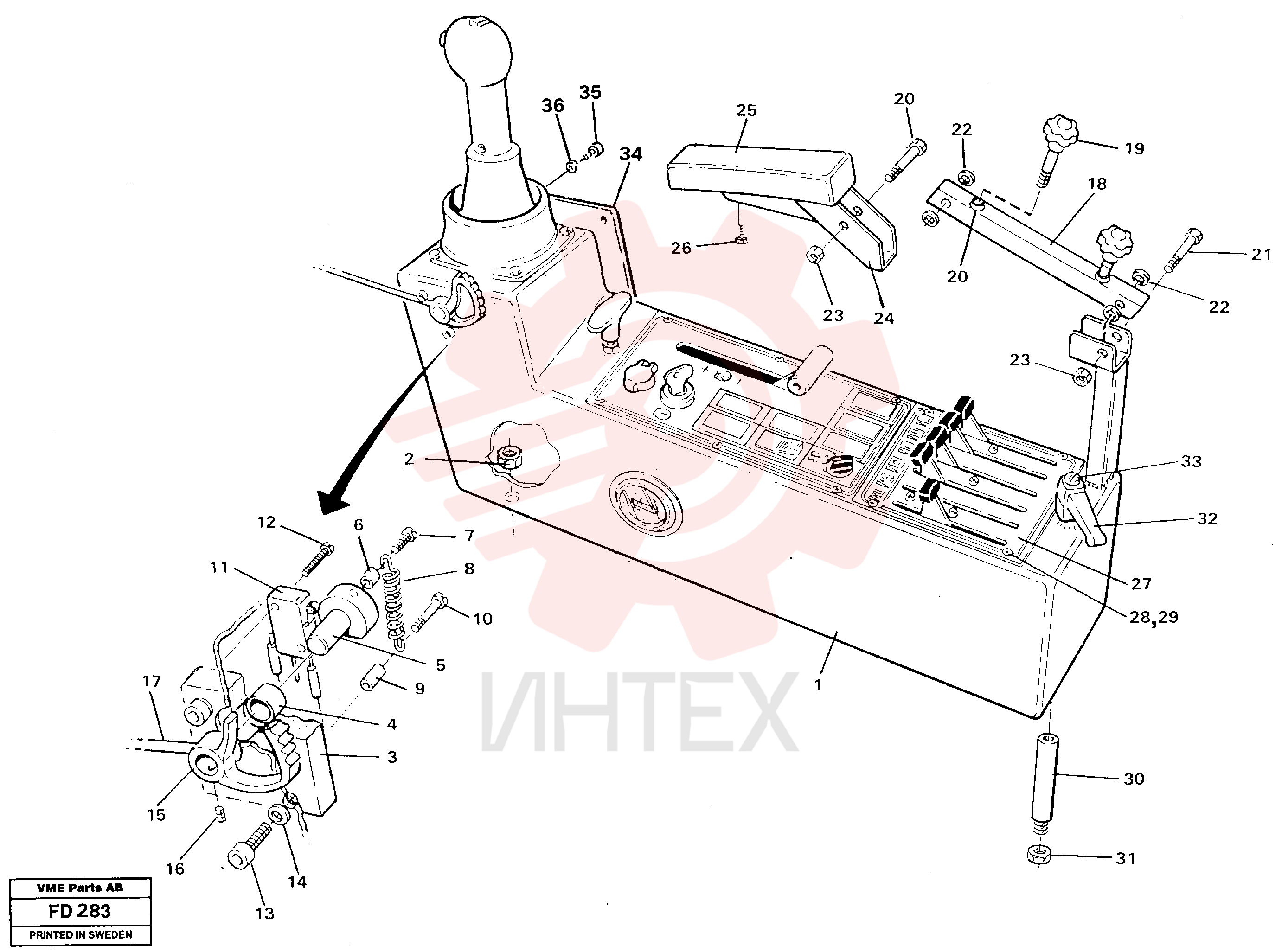 Side panel VOE 14244675