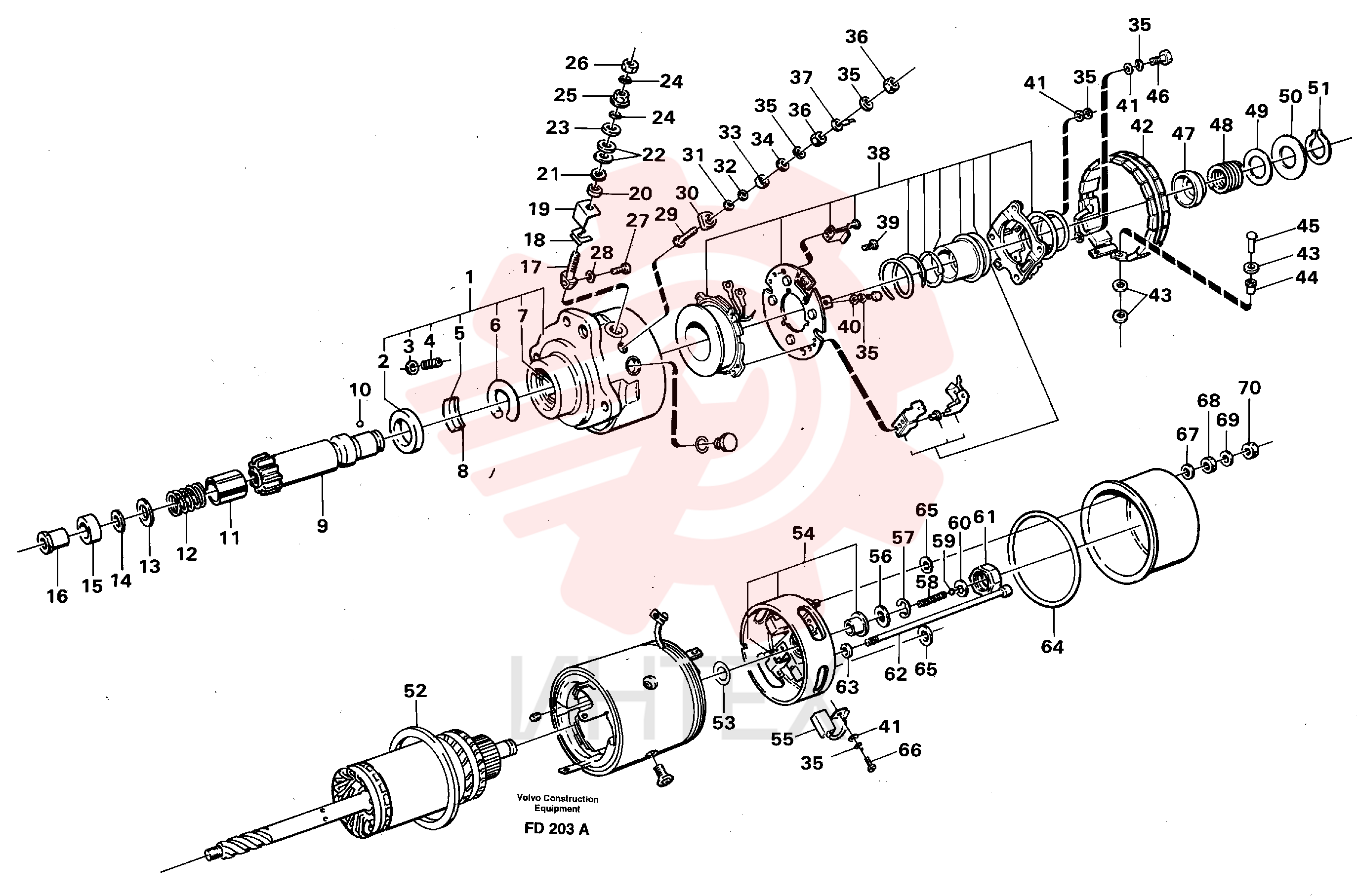 Starter Motor VOE 11997954