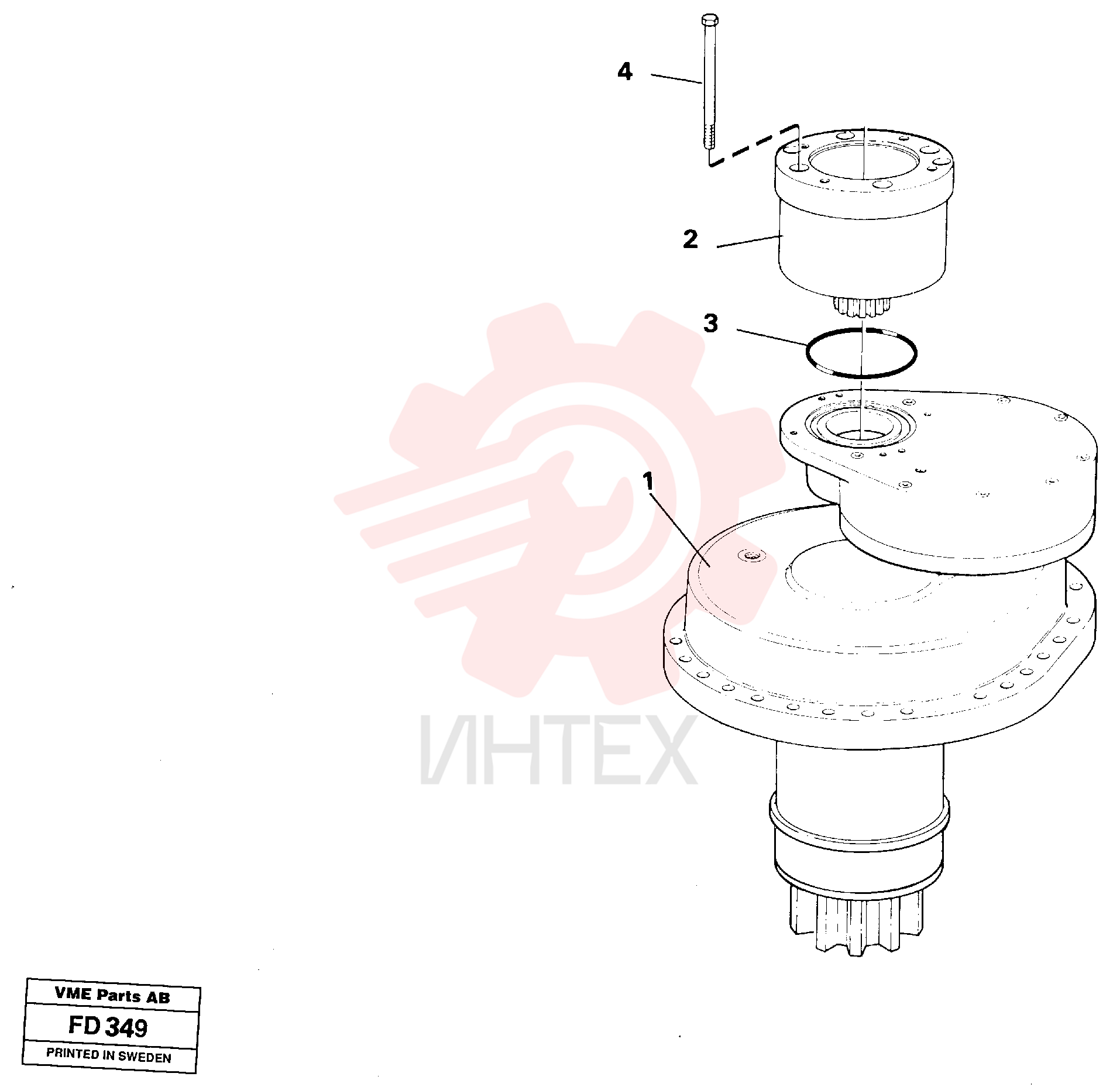 Swg Gearbox VOE 14250820