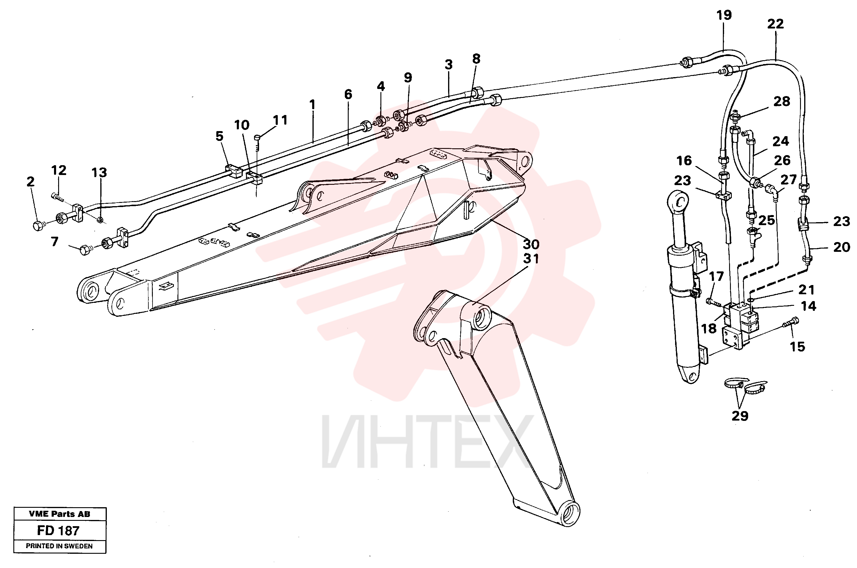 Tube Assembly VOE 14257147