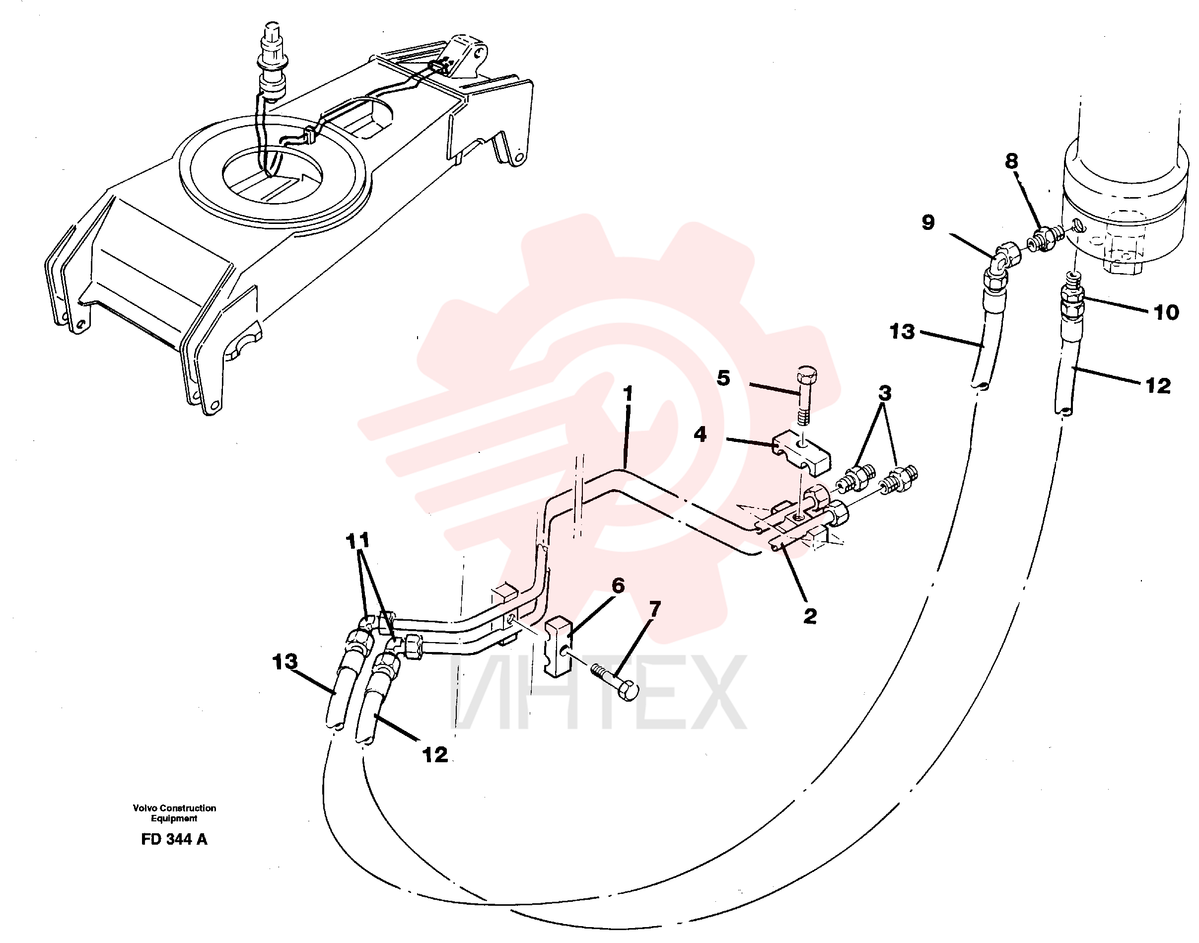 Tube Assembly VOE 14251146