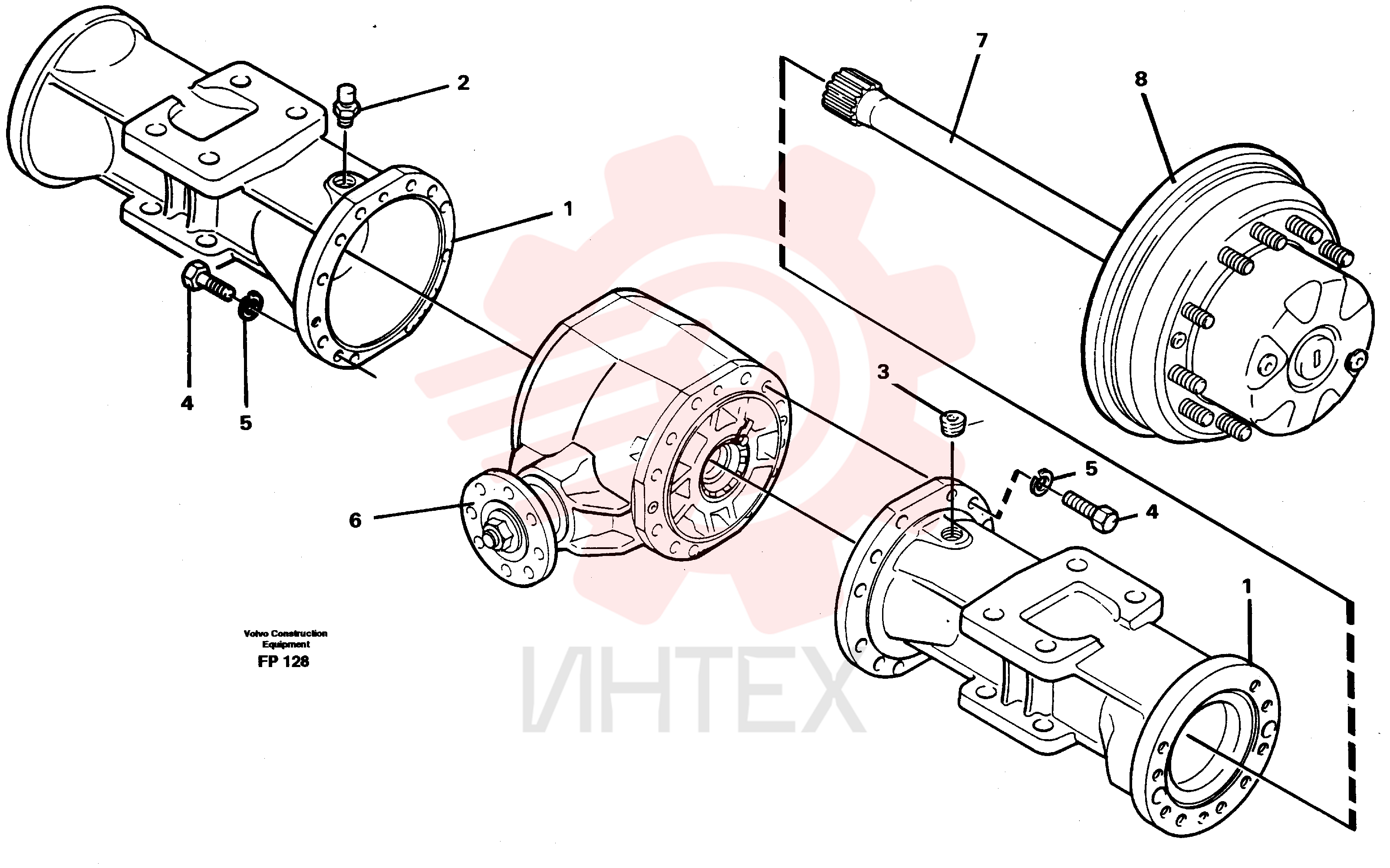 Axle Member VOE 11997476 (1)