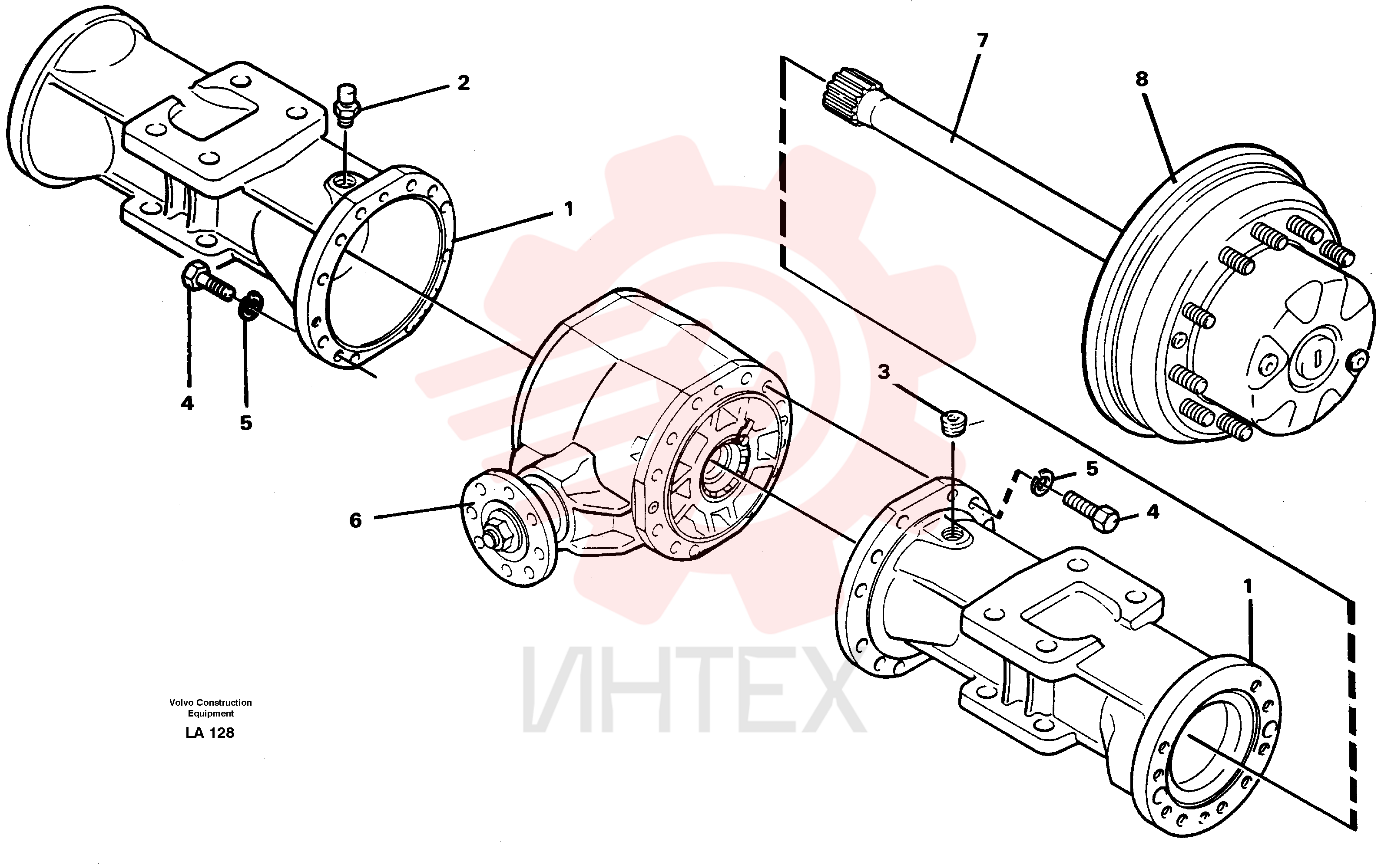 Axle Member VOE 11997476 (2)