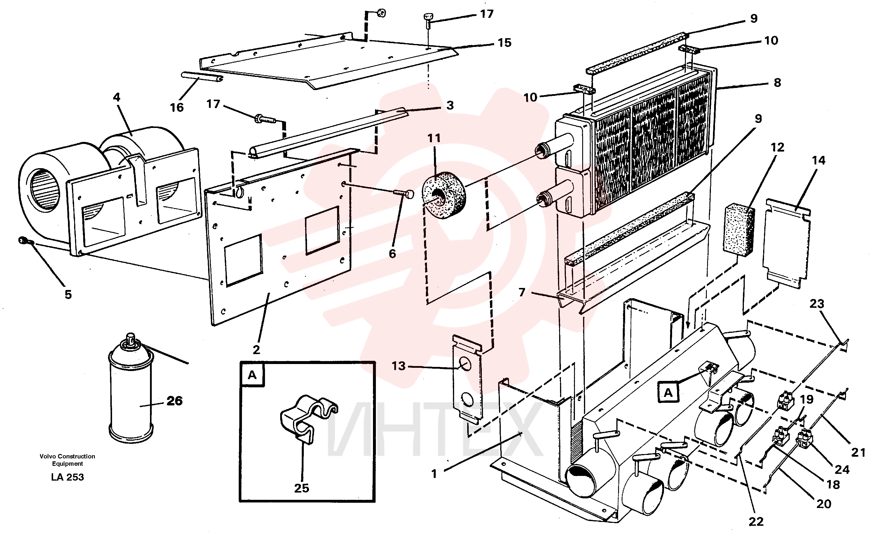 Cab heater