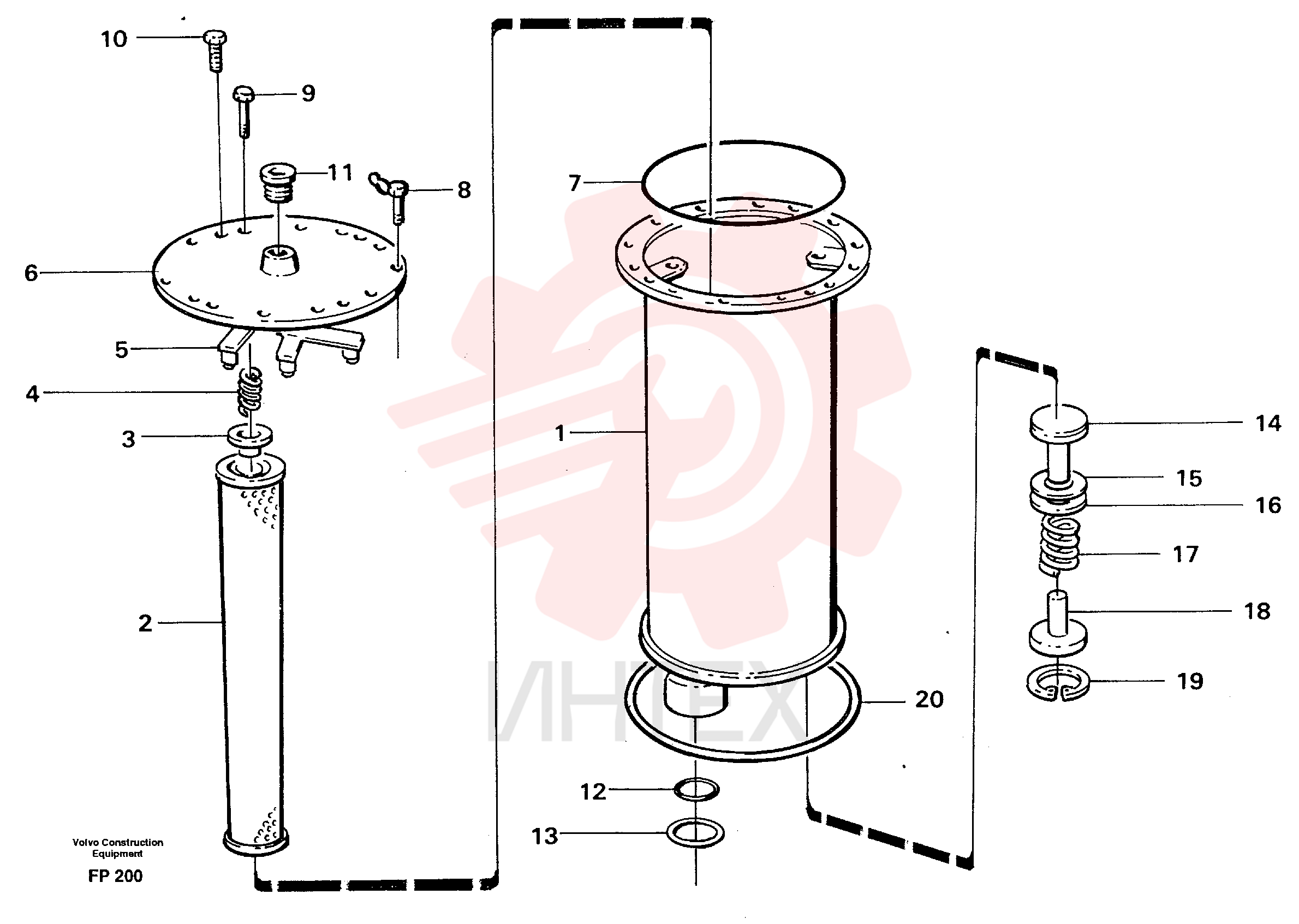 Filter Housing VOE 14250793 (1)
