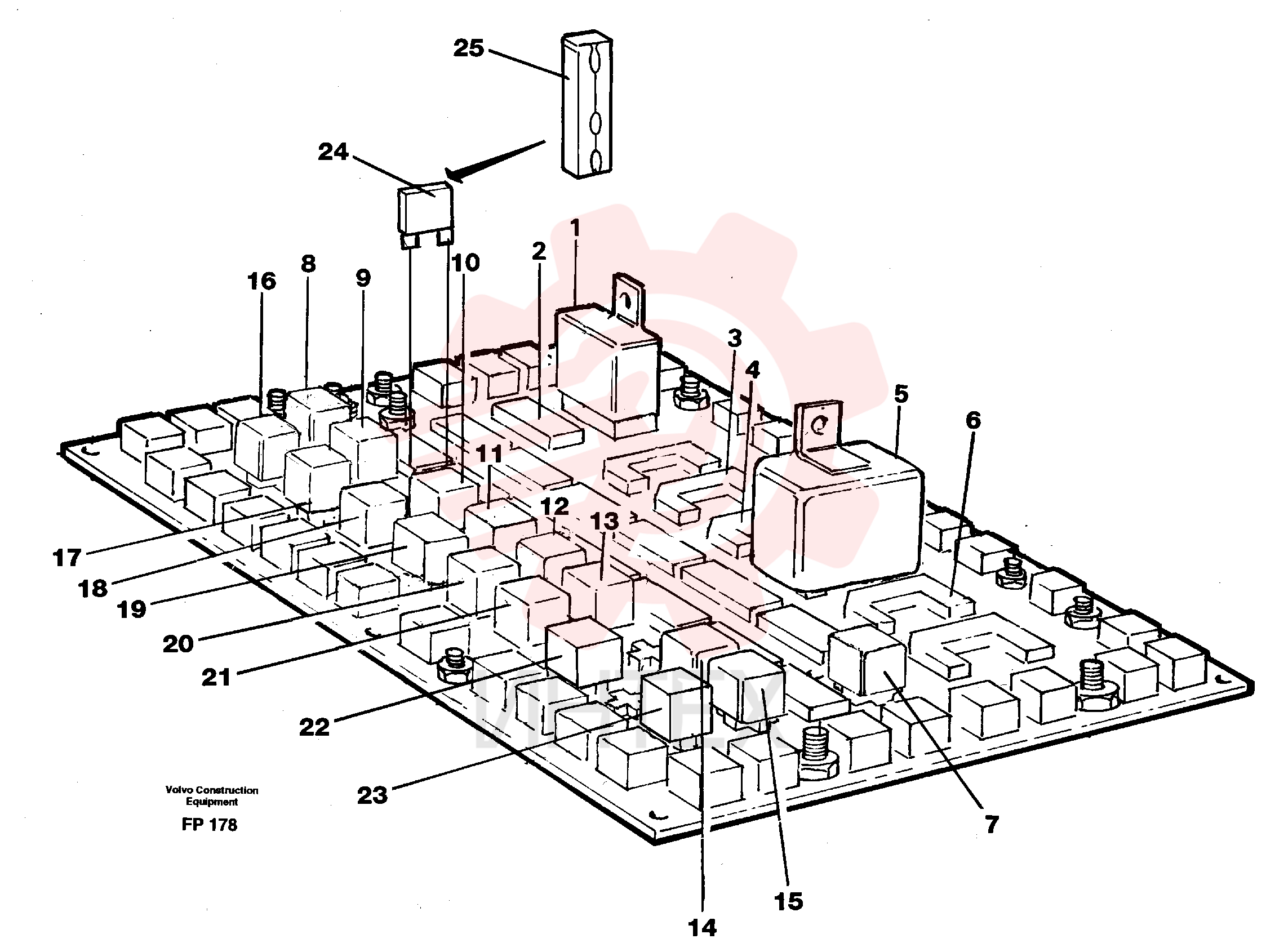 Intermittent relay VOE 14212961 (1)