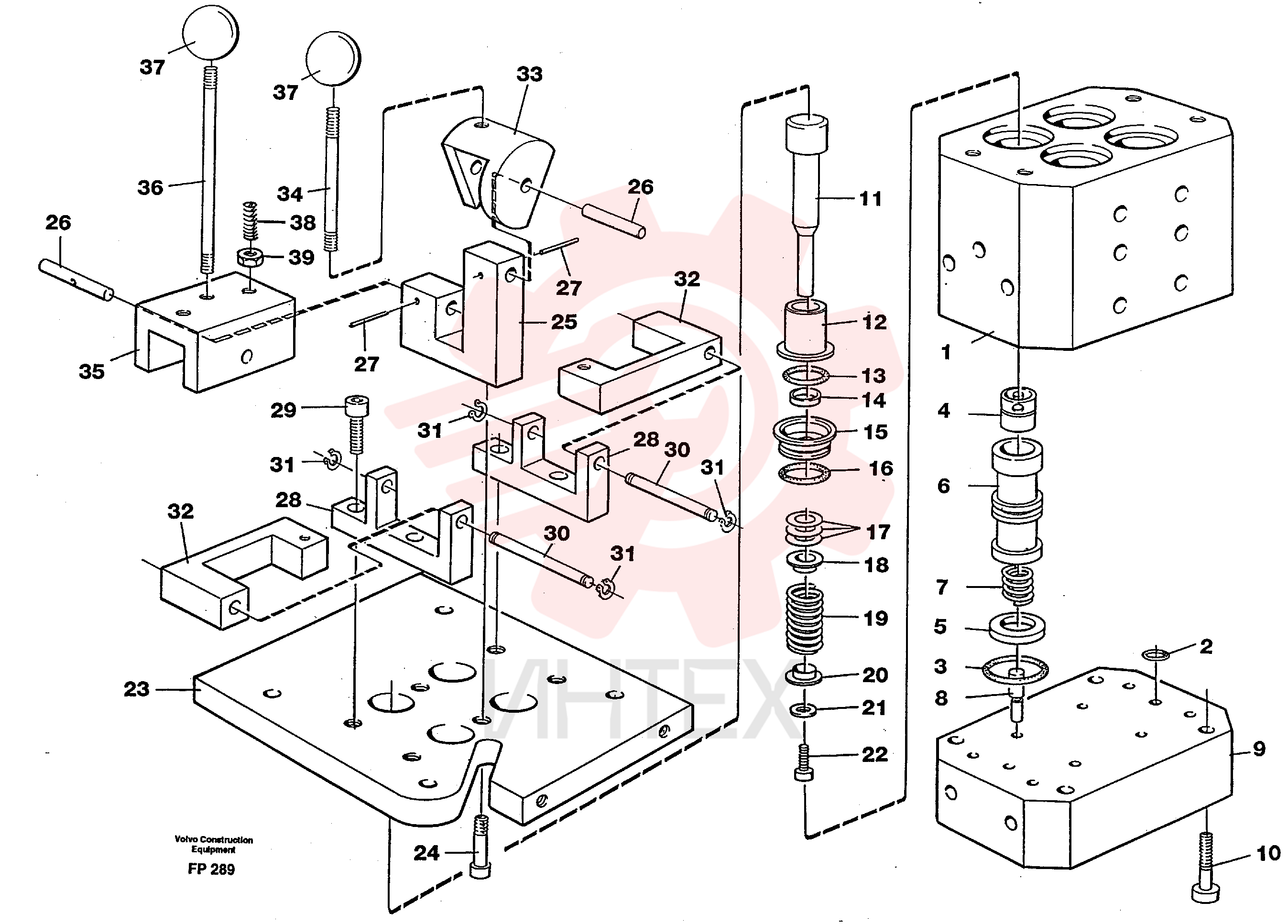 Lever Valve VOE 14244414