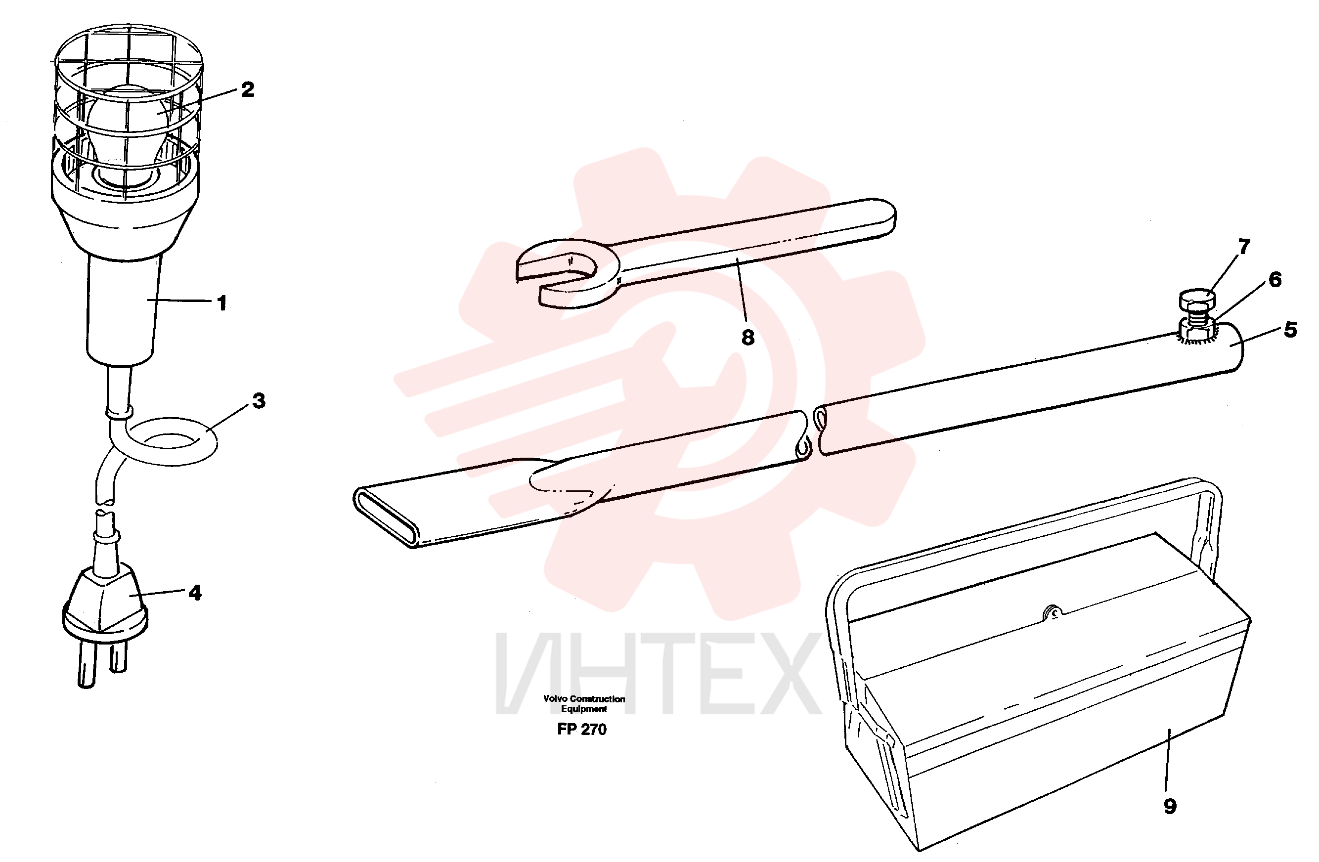 Socket wrench VOE 14027577