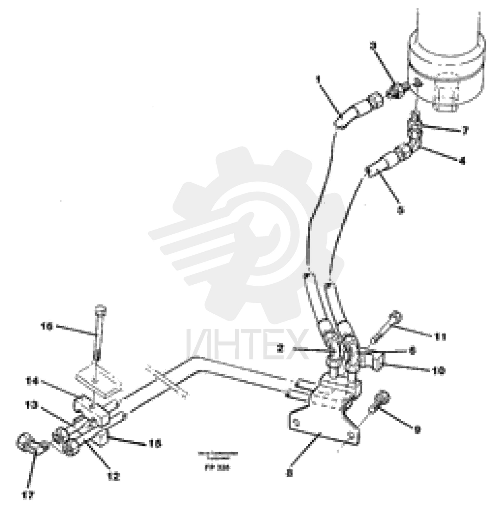 Support blade VOE 14251270 (1)