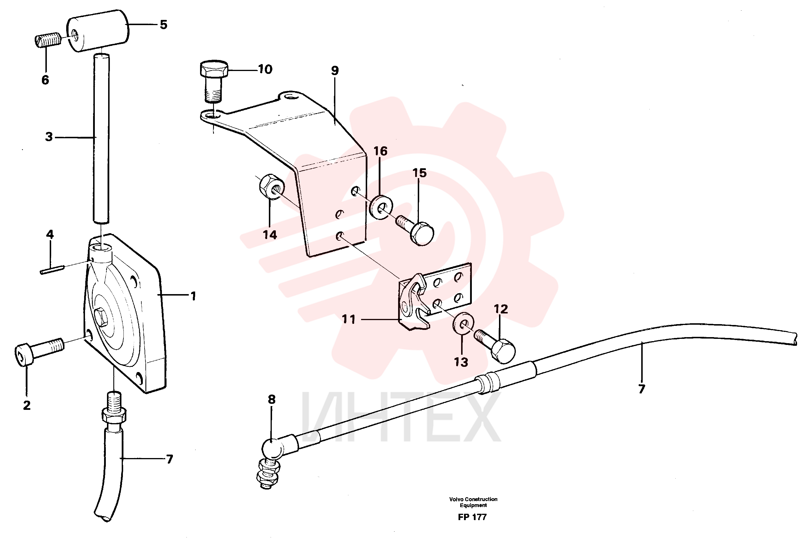Throttle control VOE 14212913 (1)
