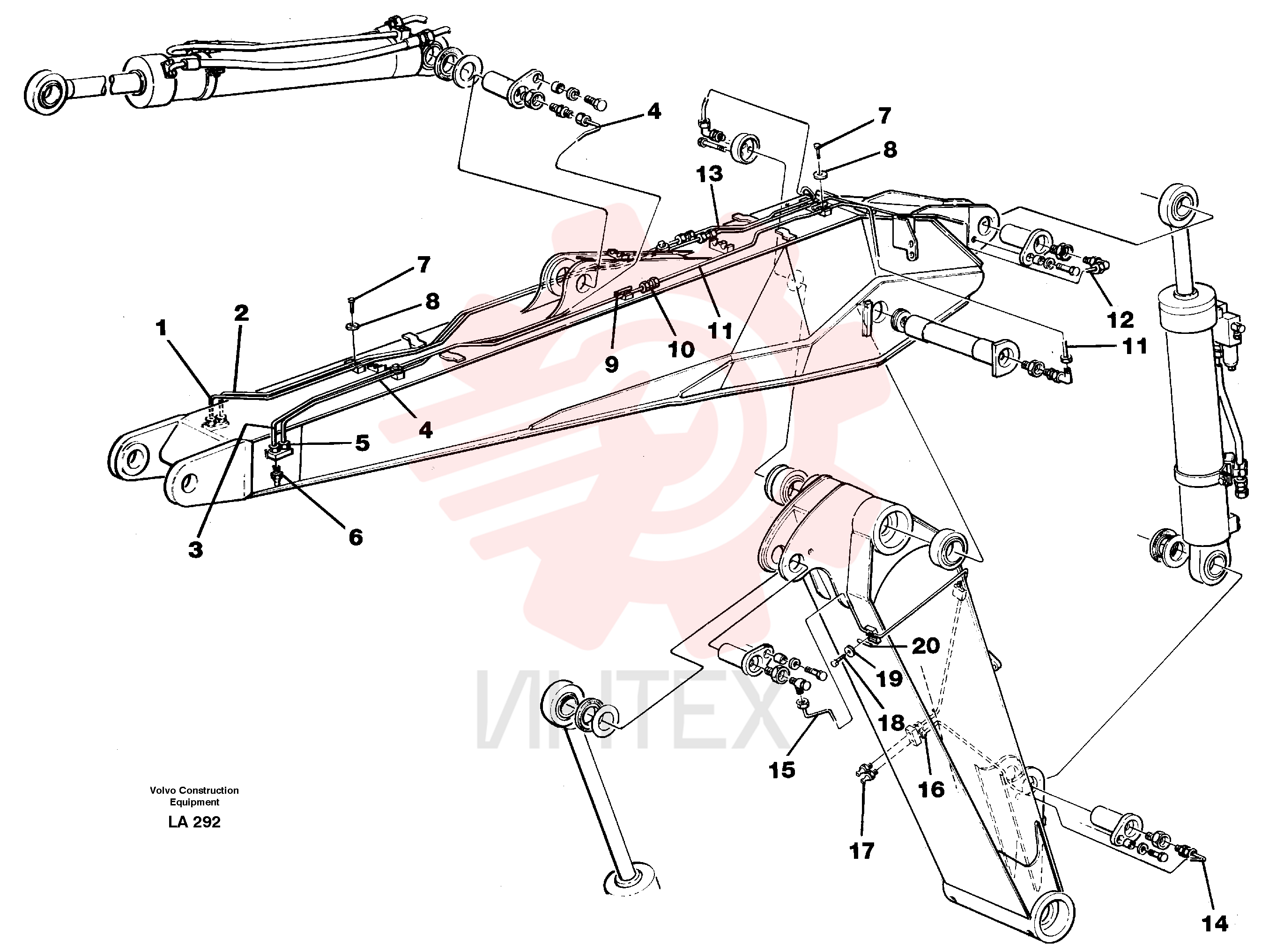 Tube Assembly VOE 14253203 (2)