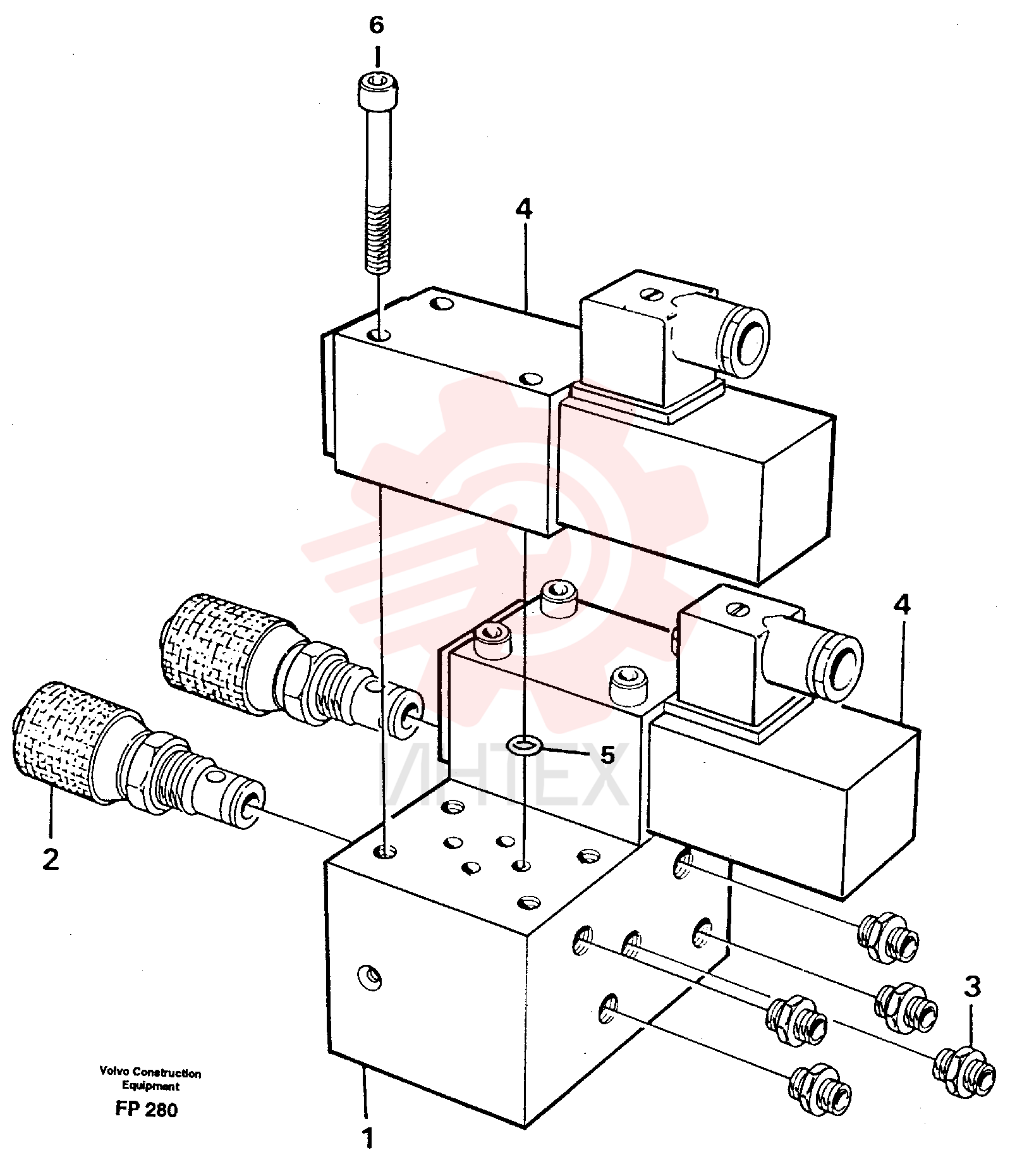 Valve body VOE 14243113 (1)