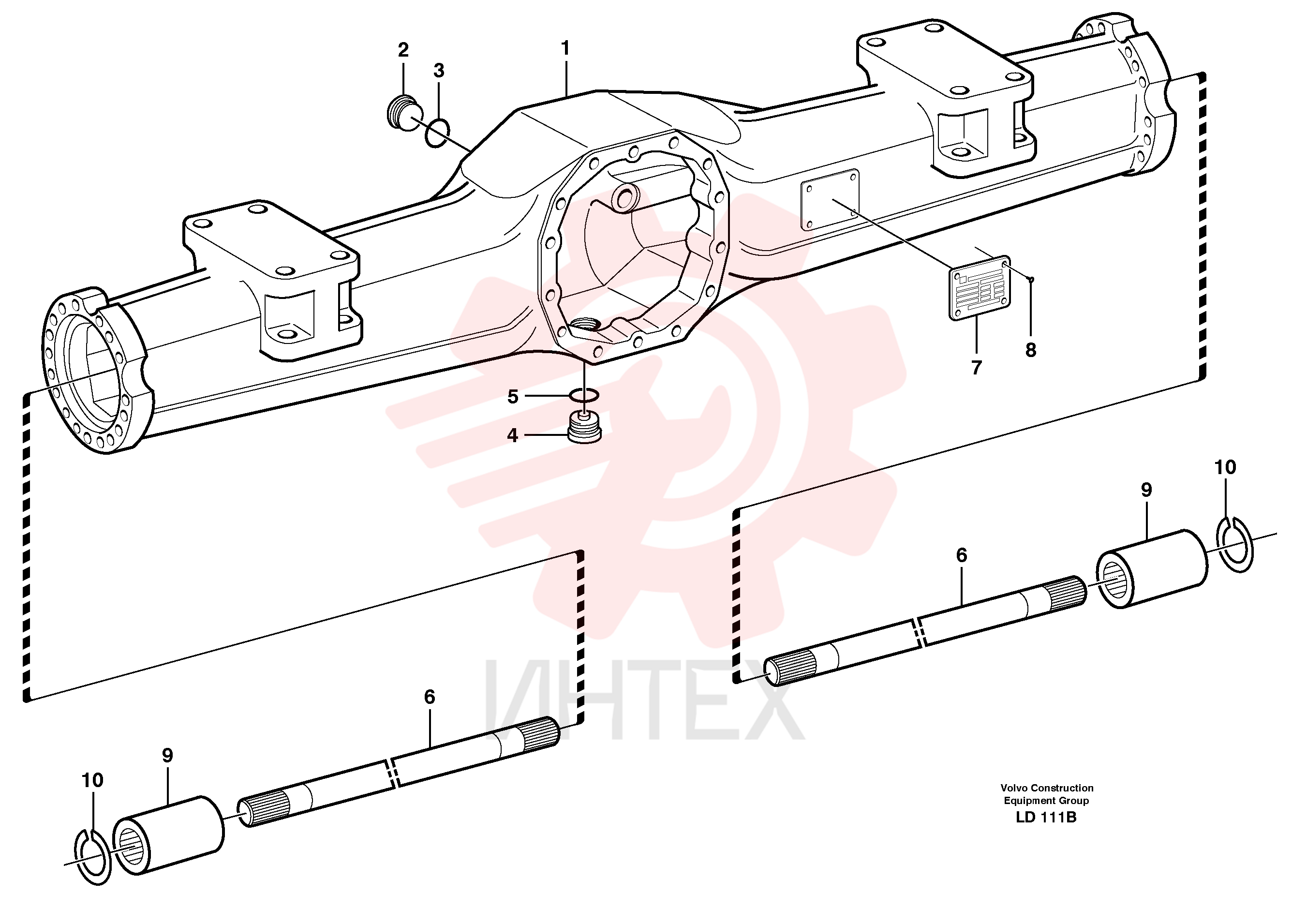 Axle Casing