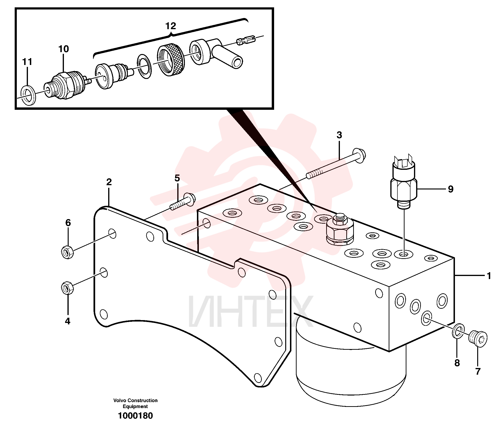 Pressure Sensor VOE 14373381