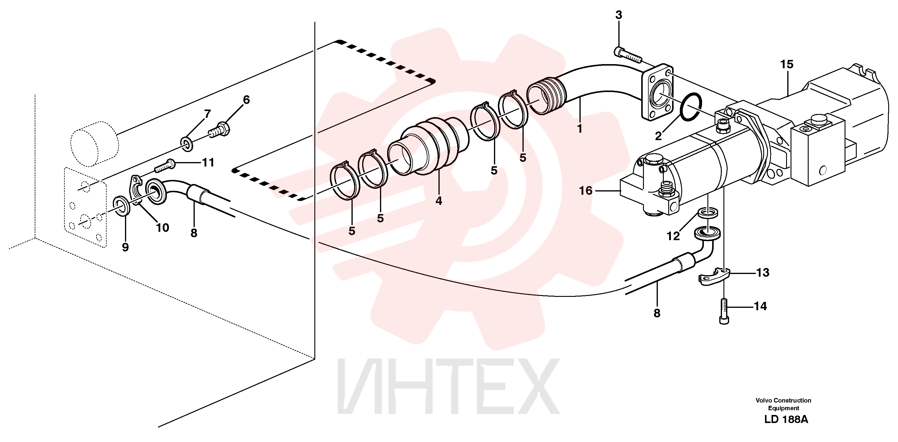 Suction pipe