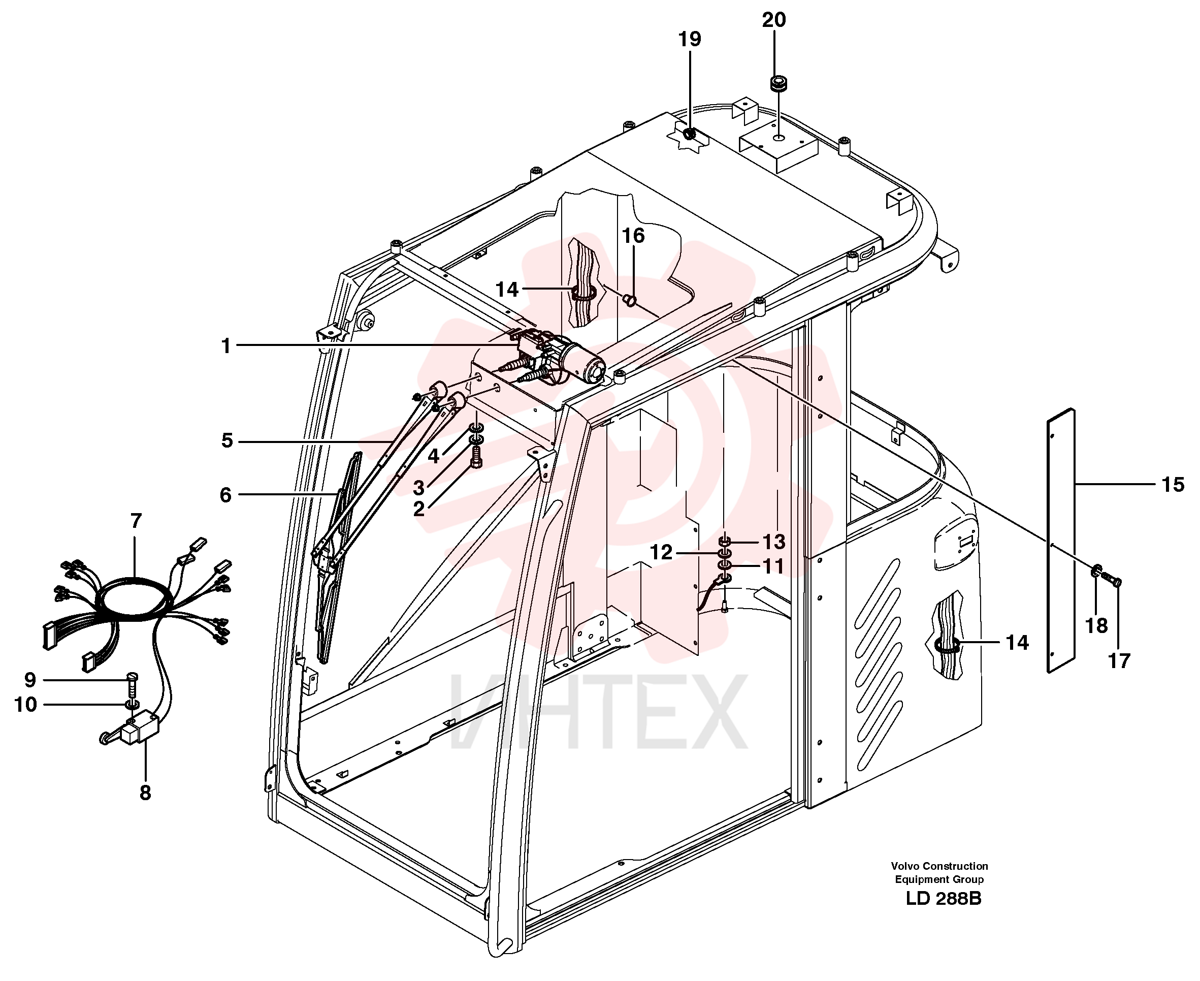 Wiper motor