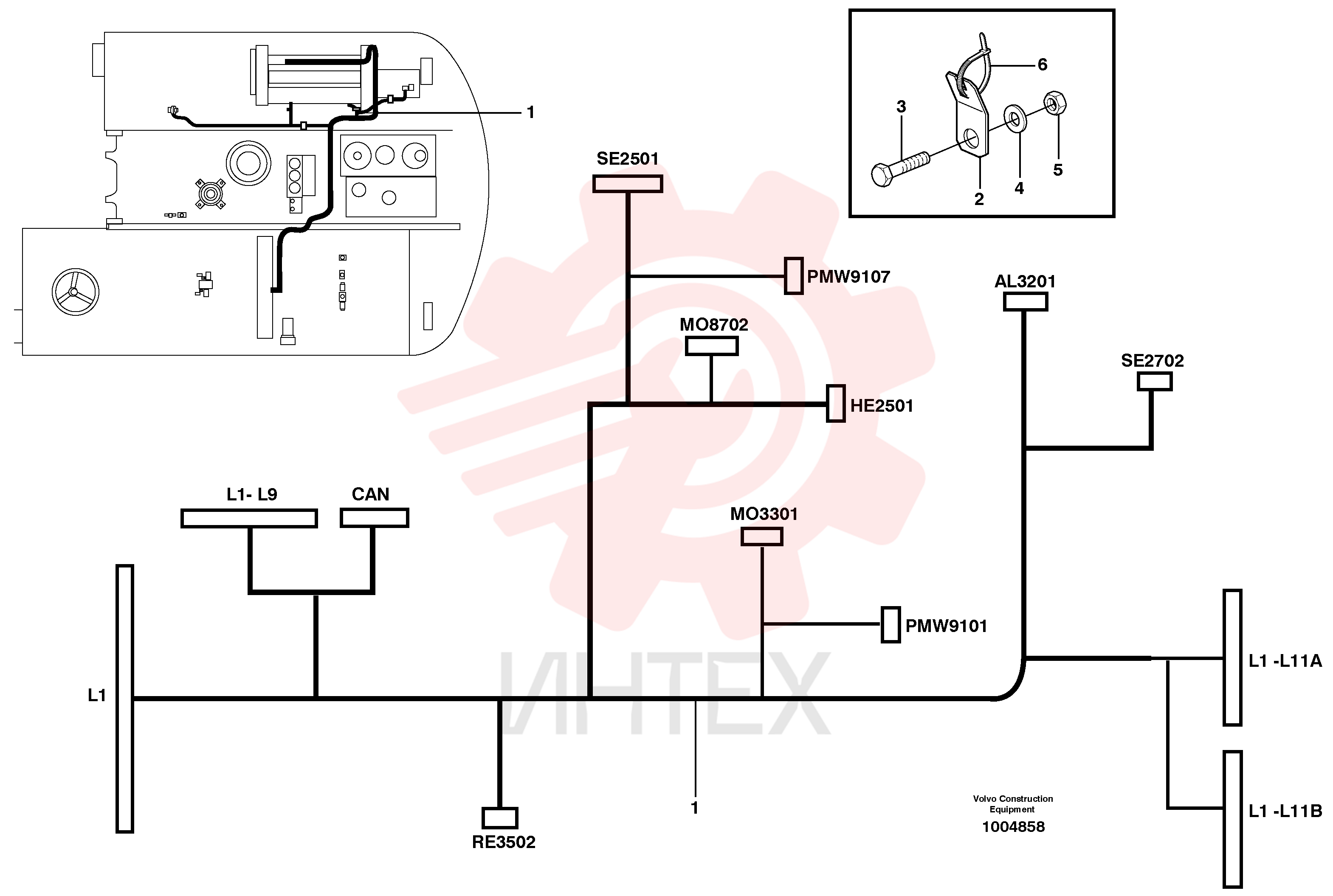 Cable harness