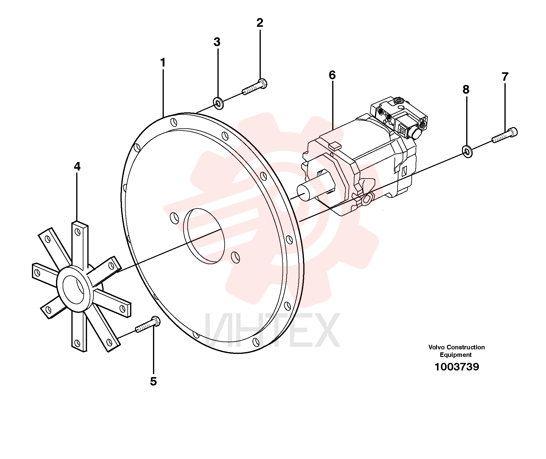 Pump flange
