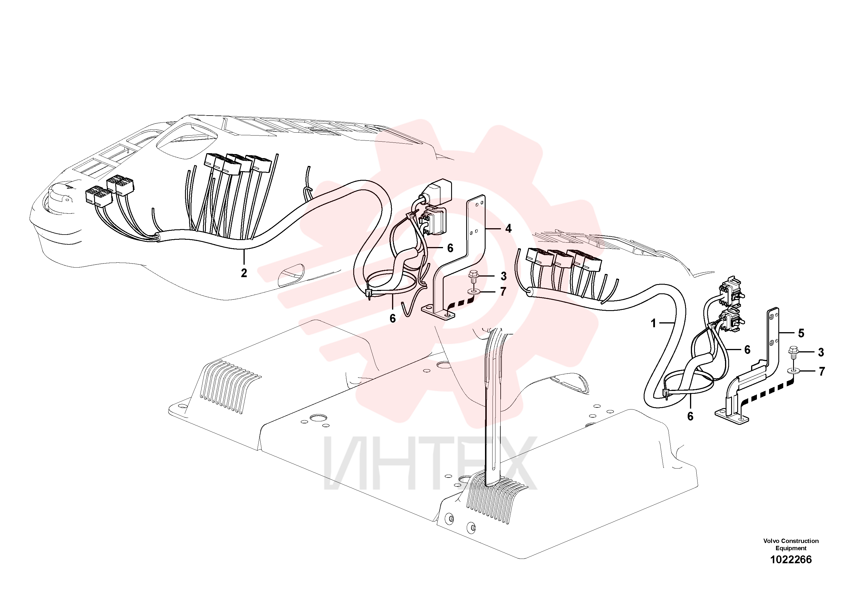 Cable harness