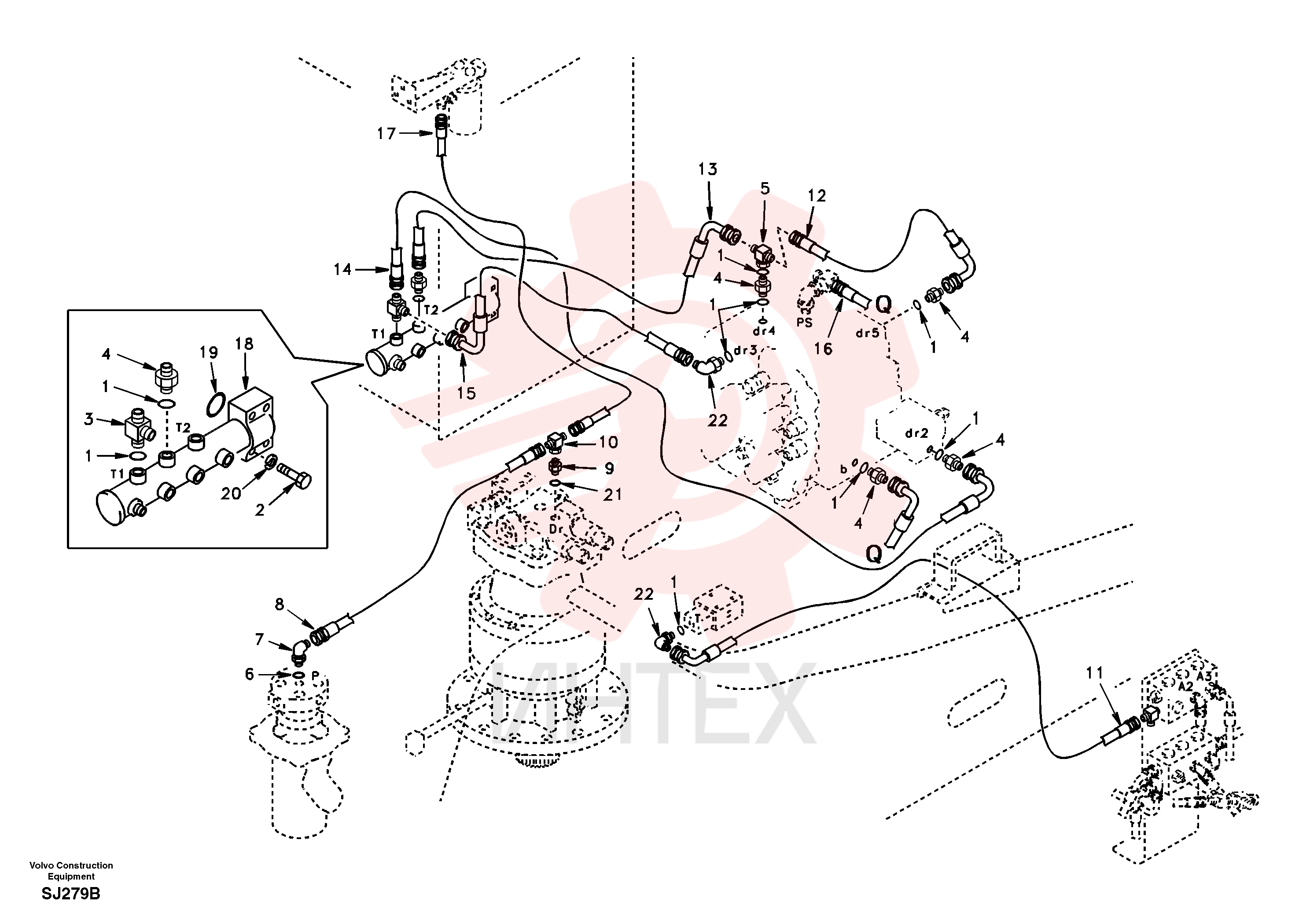 Hose assembly SA 9453-02213