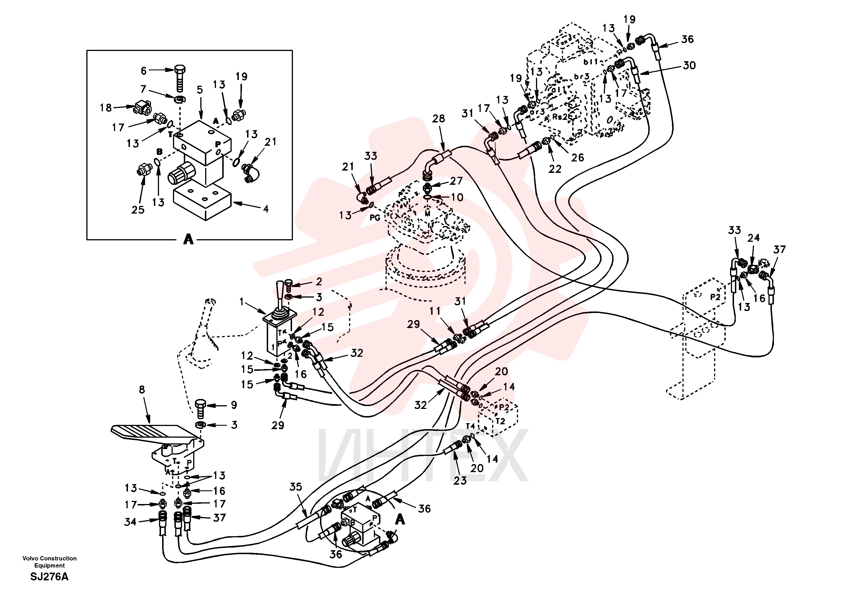 Hose assembly SA 9451-02218