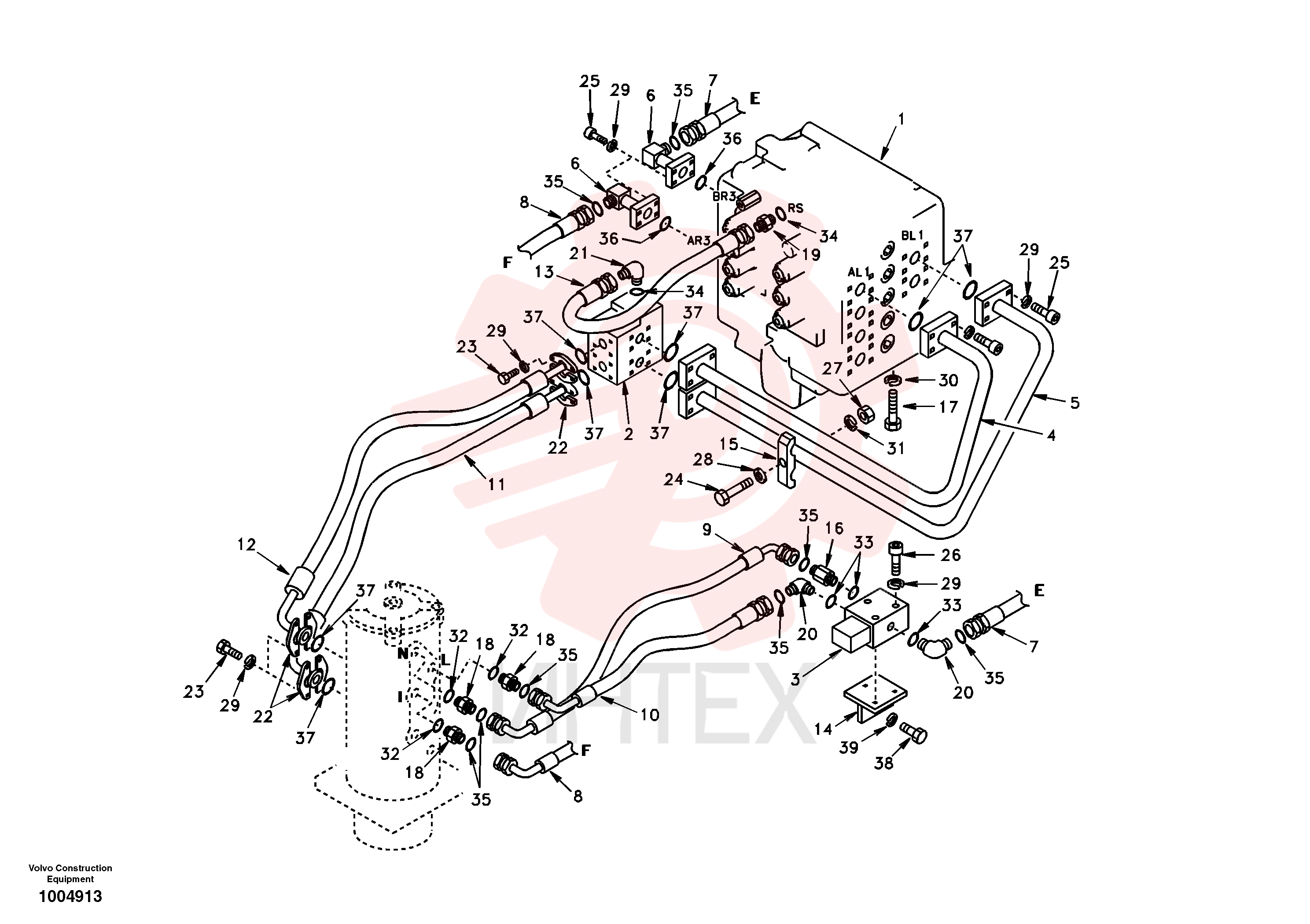 Non-return valve VOE 14507463