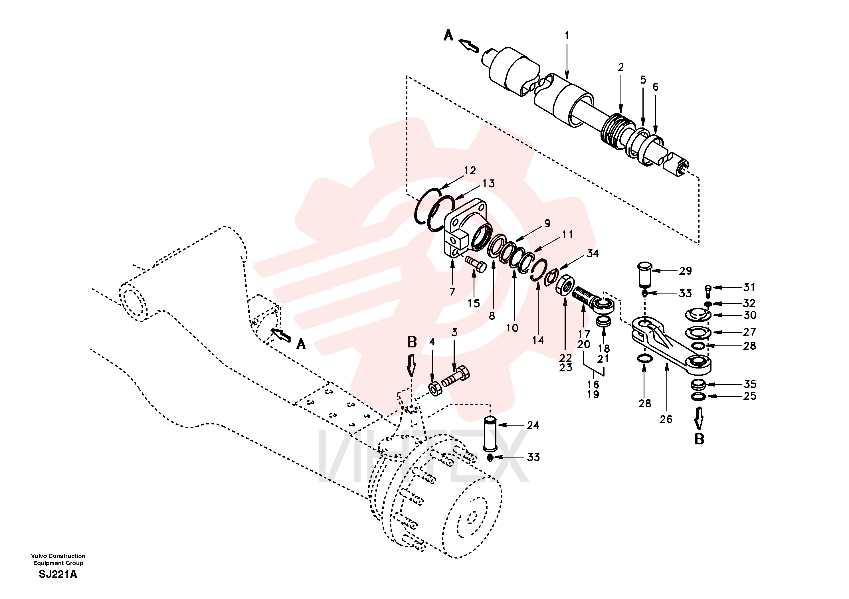Steering SA 7114-24000