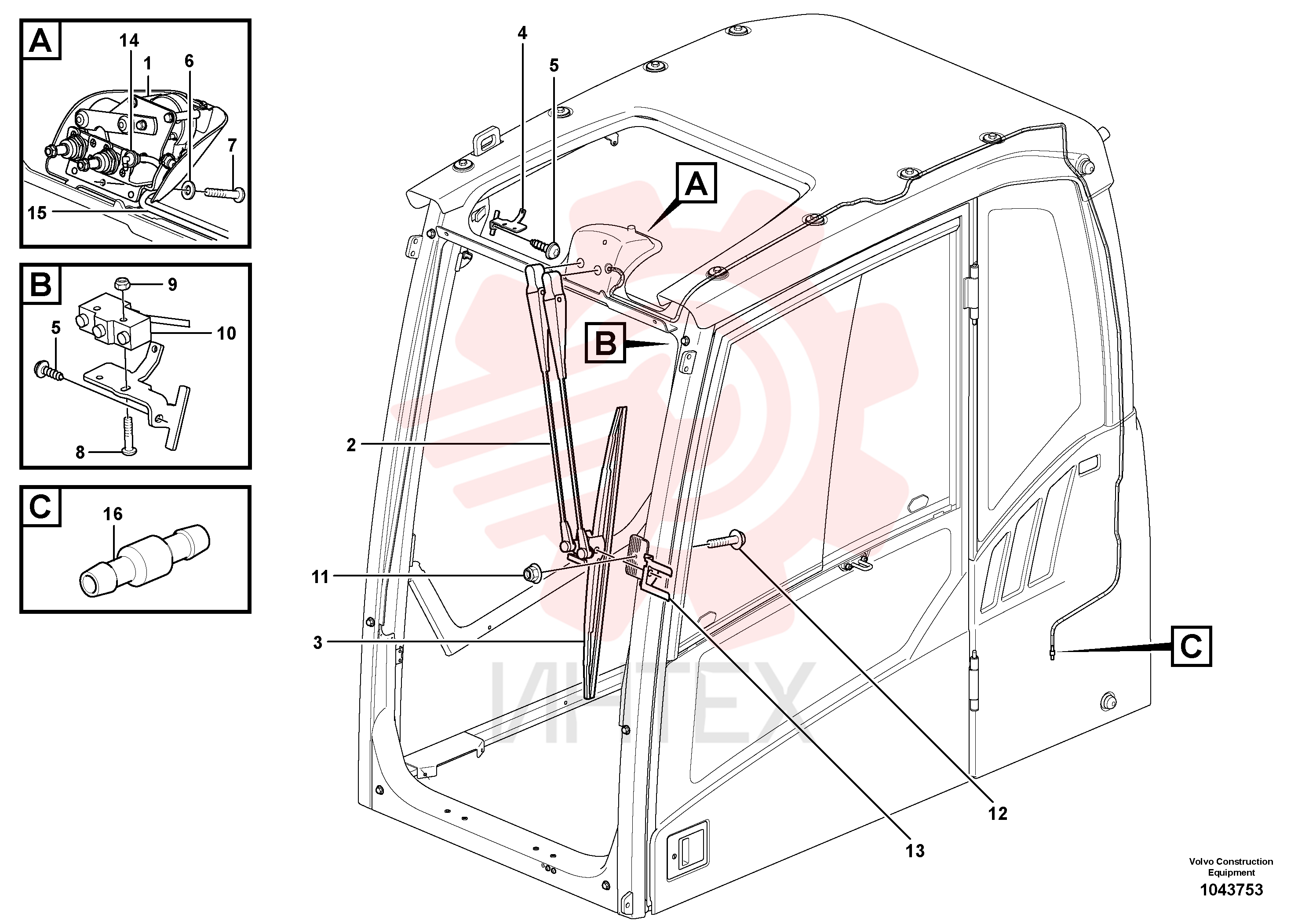 Болт VOE 15006550