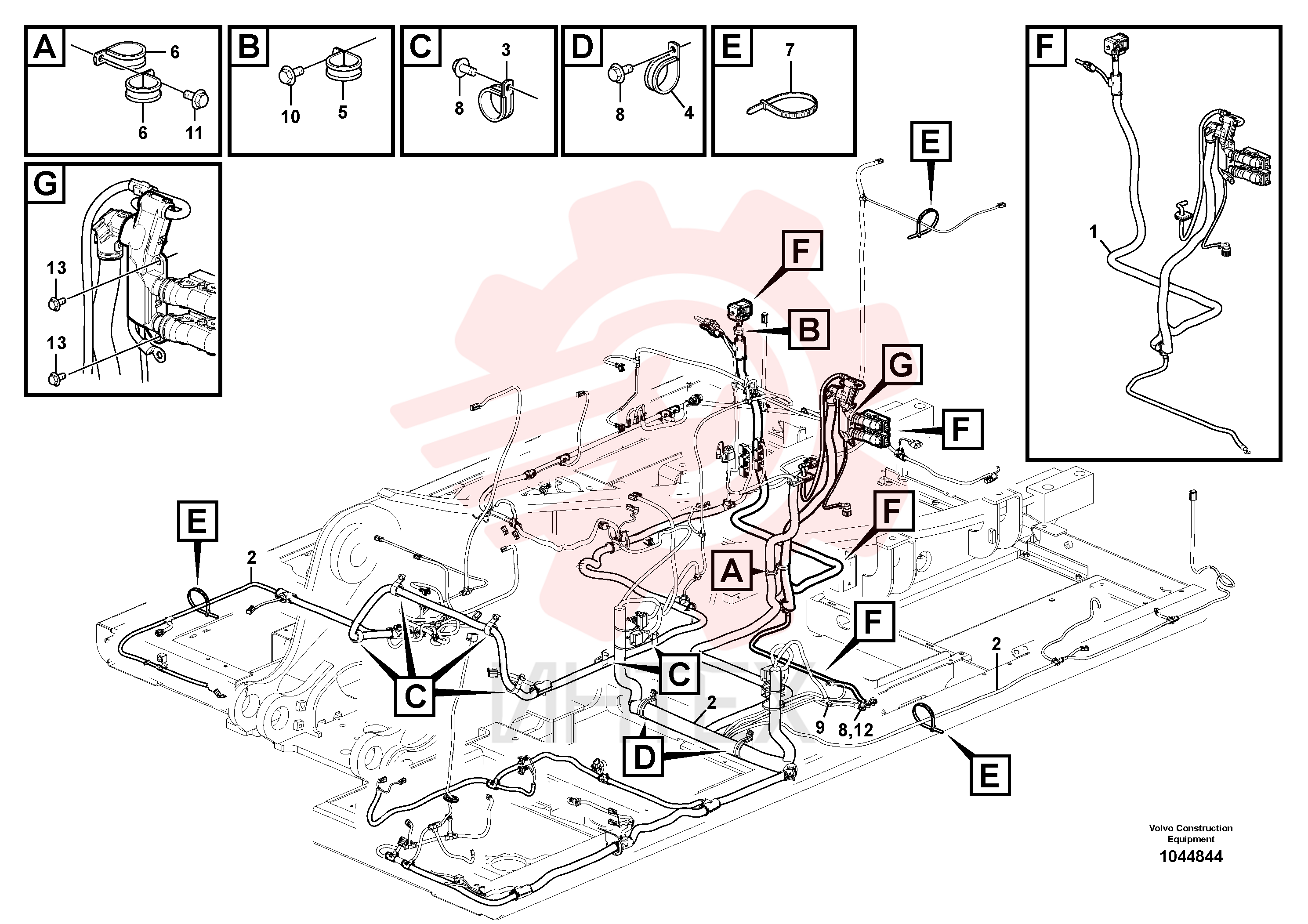 Cable harness