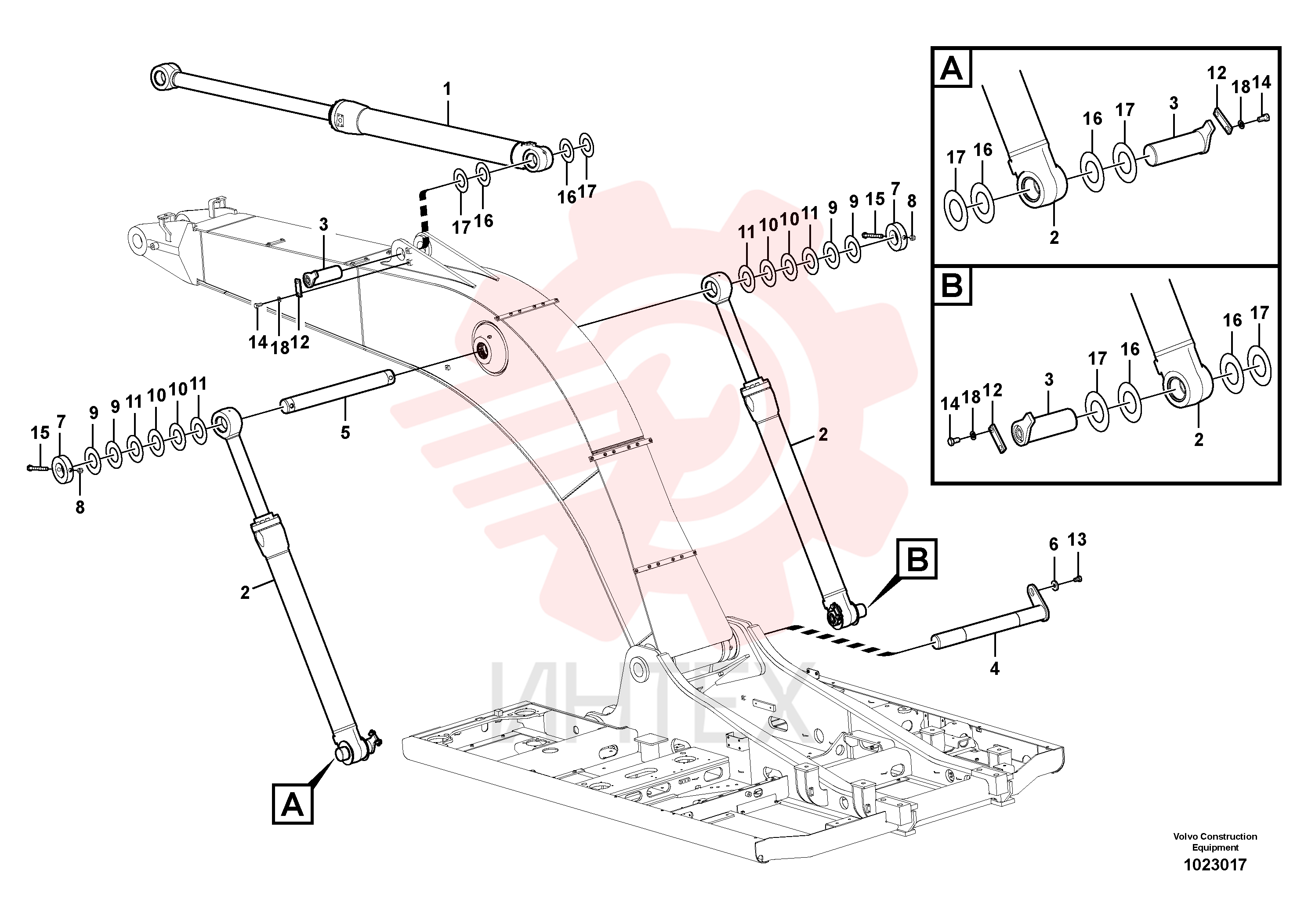 Dip Arm Cylind VOE 14547232 (1)